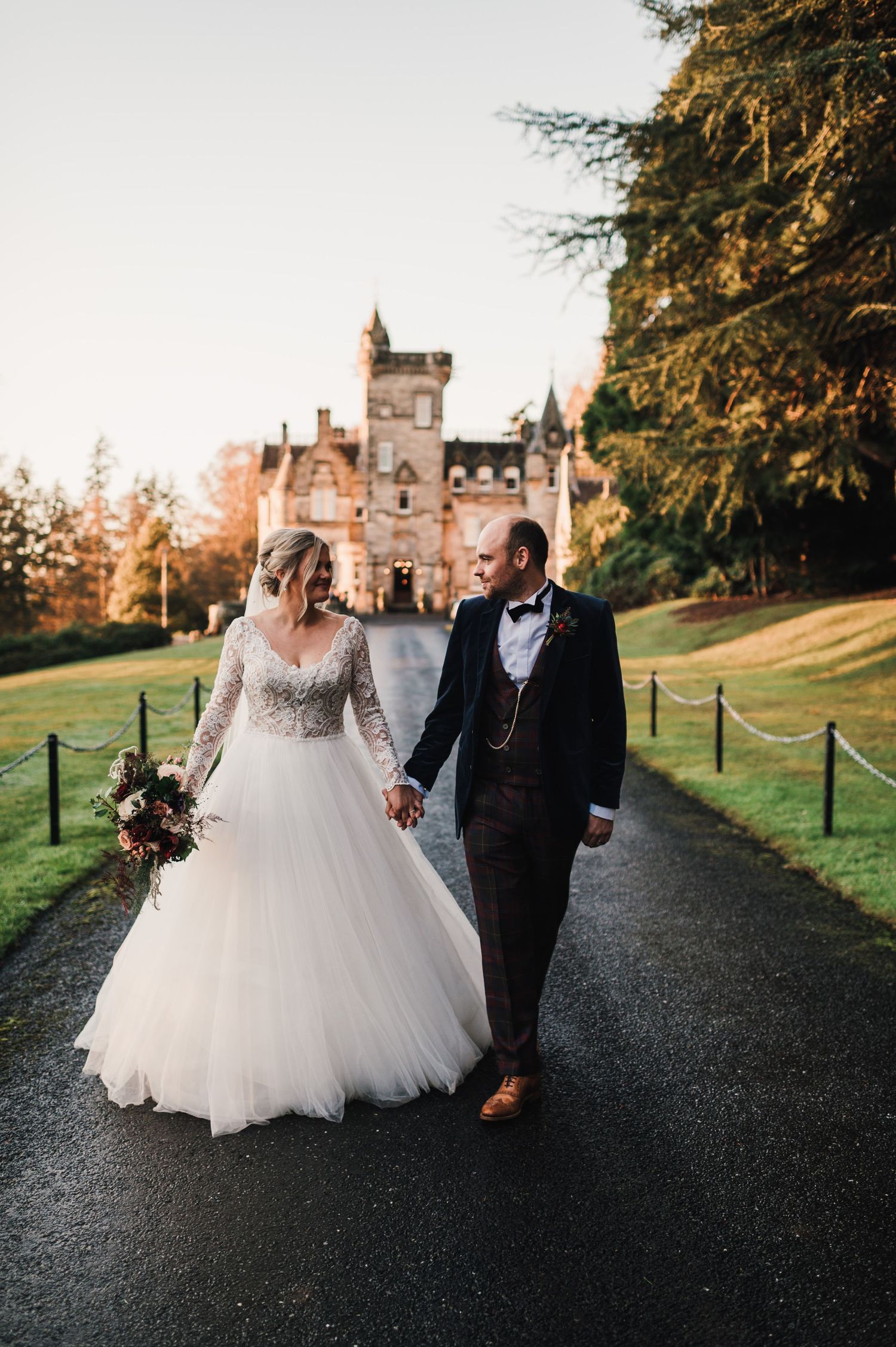 Kinnettles Castle Wedding