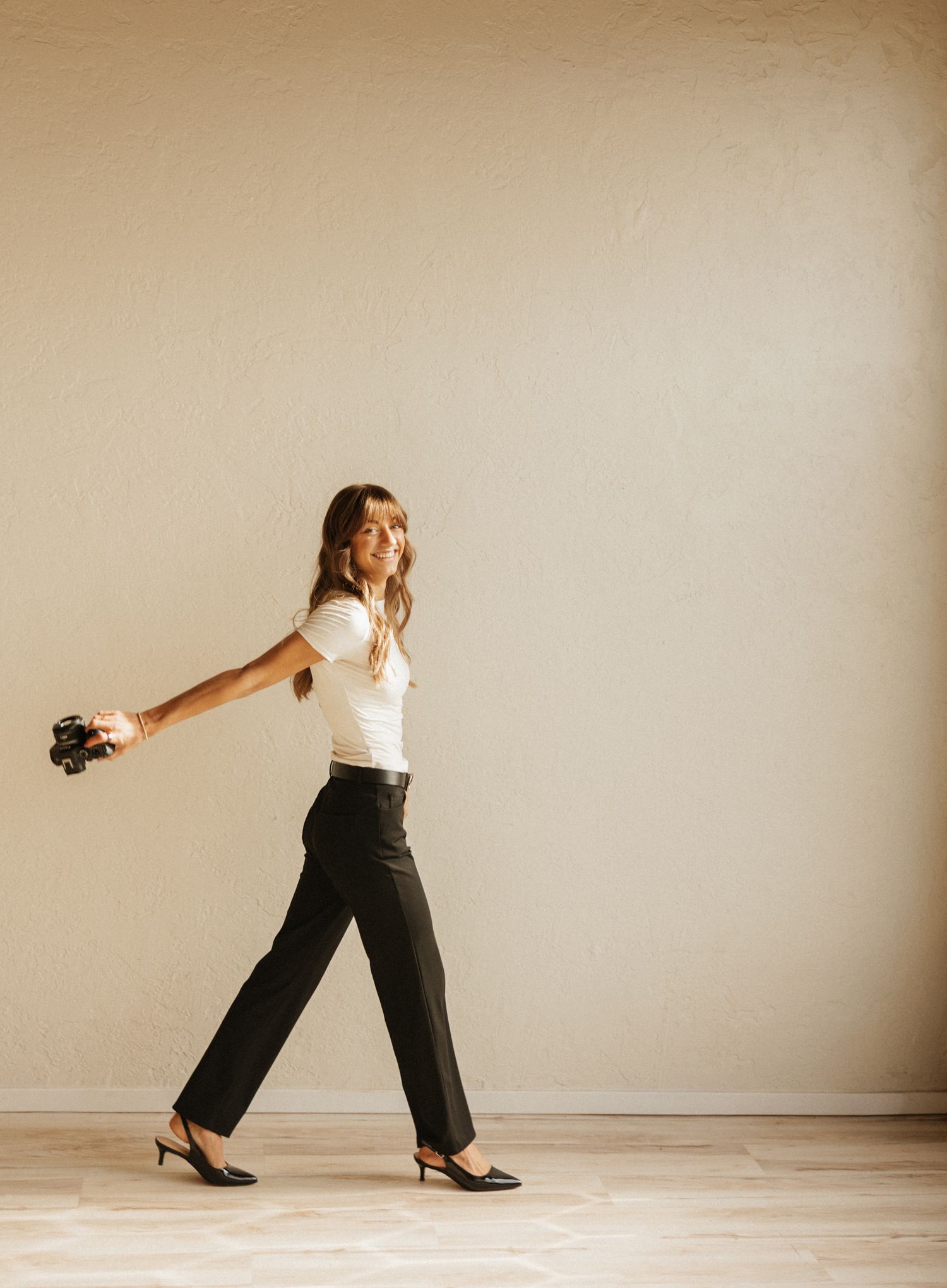 Portland wedding photographer Andi Rane behind the camera