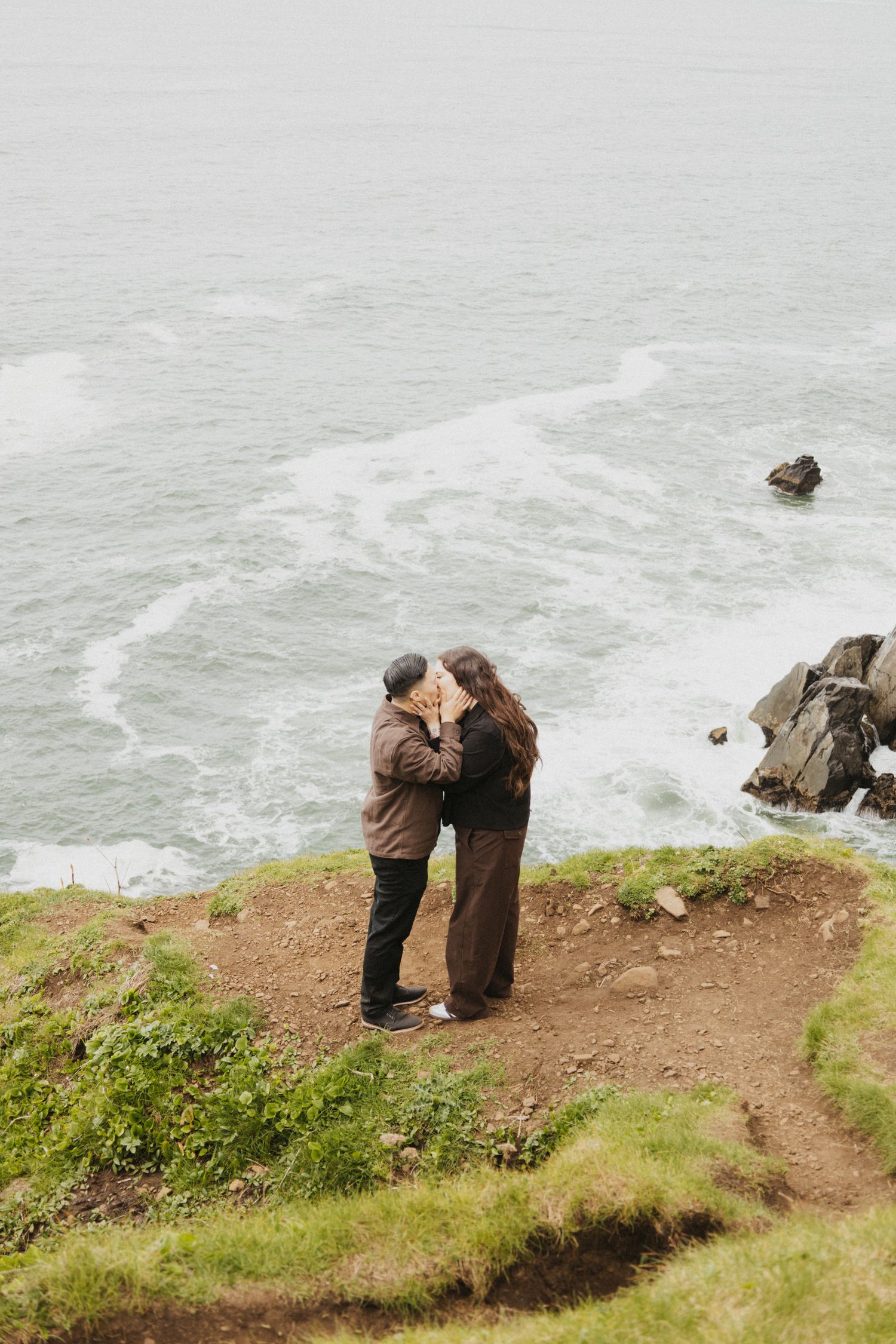 Portland engagement photographer Cannon Beach Elopement