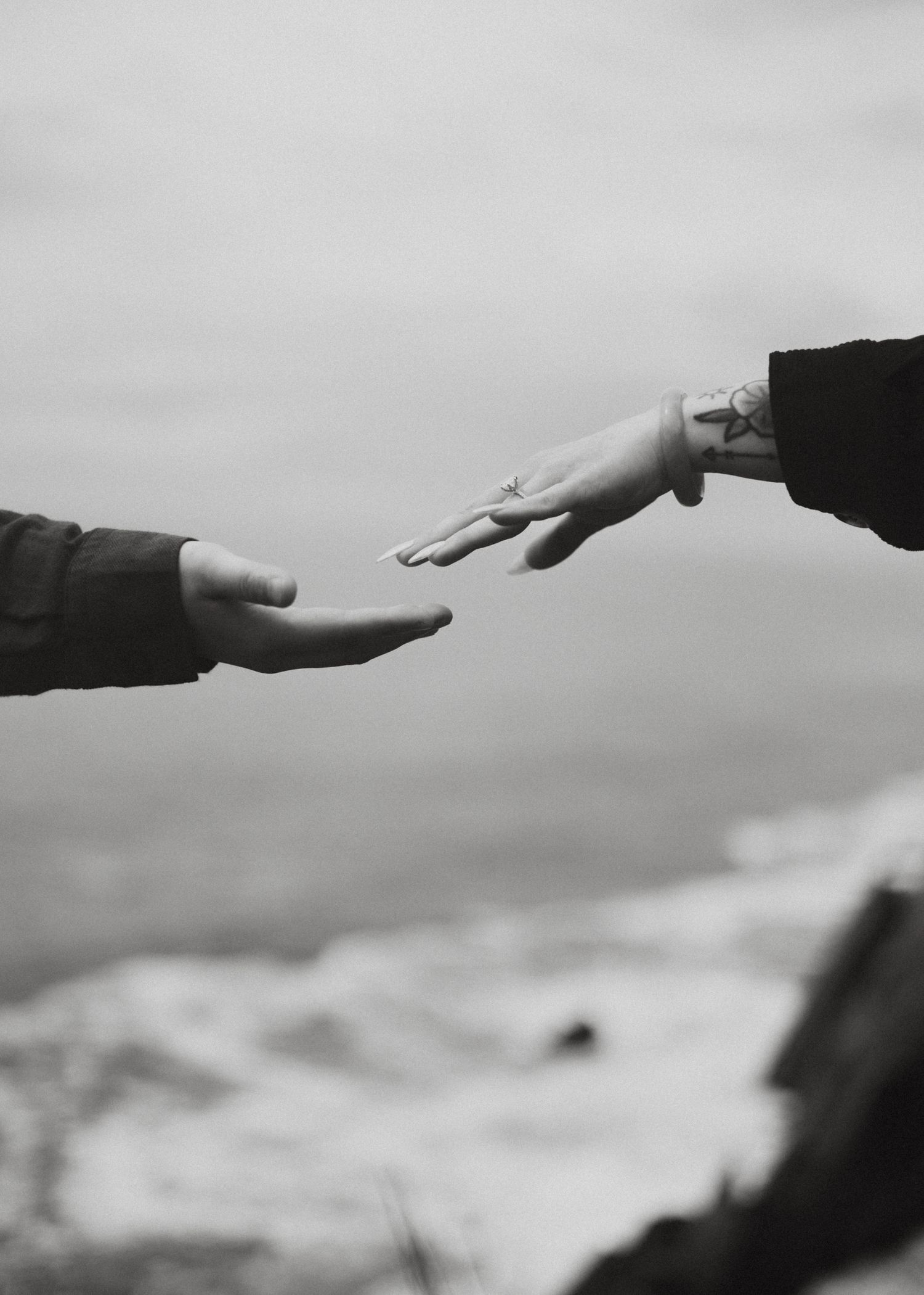 Dreamy candid engagement photography Portland and Oregon Coast Photographer