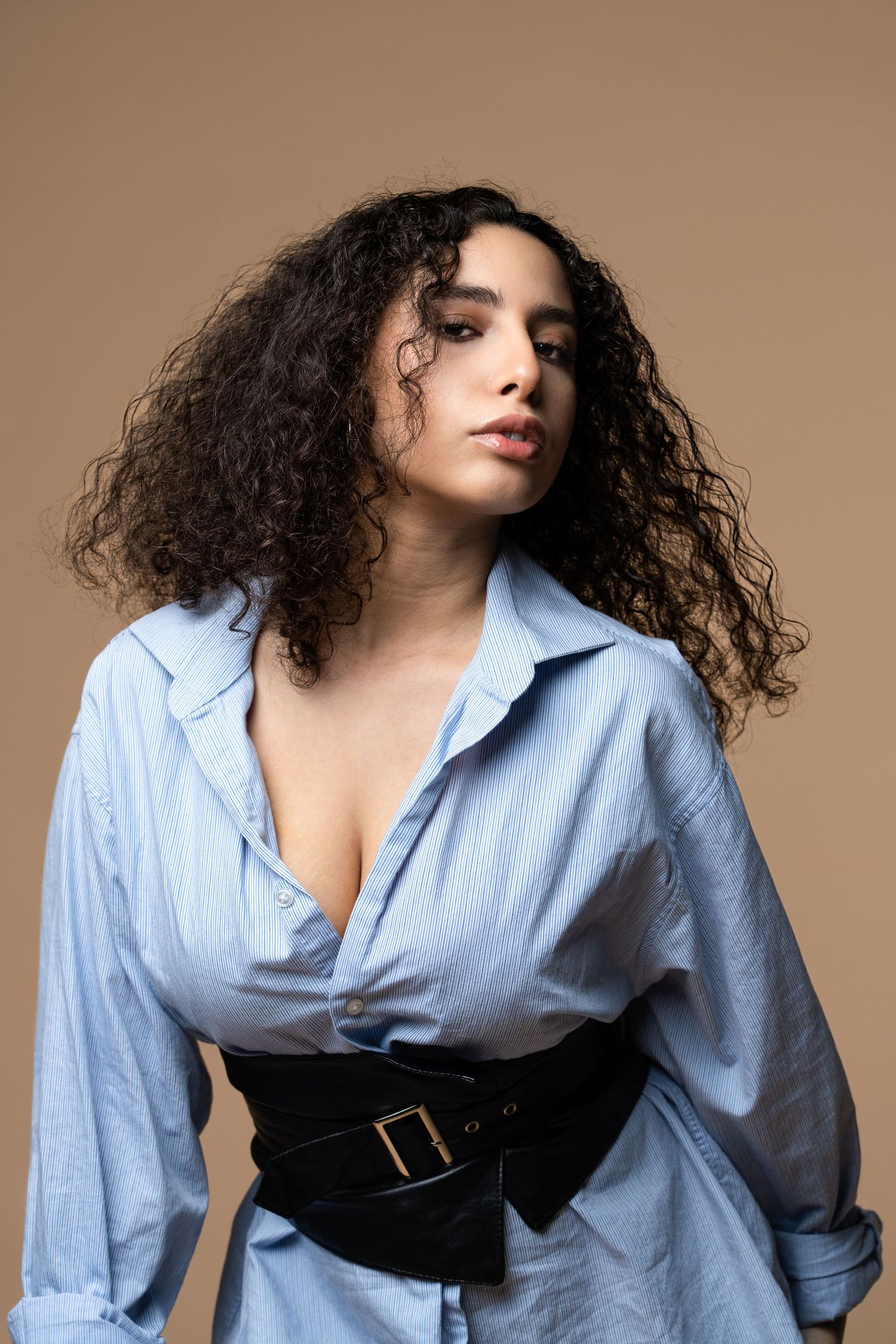 modèle féminin, mode, studio, photographie mode
