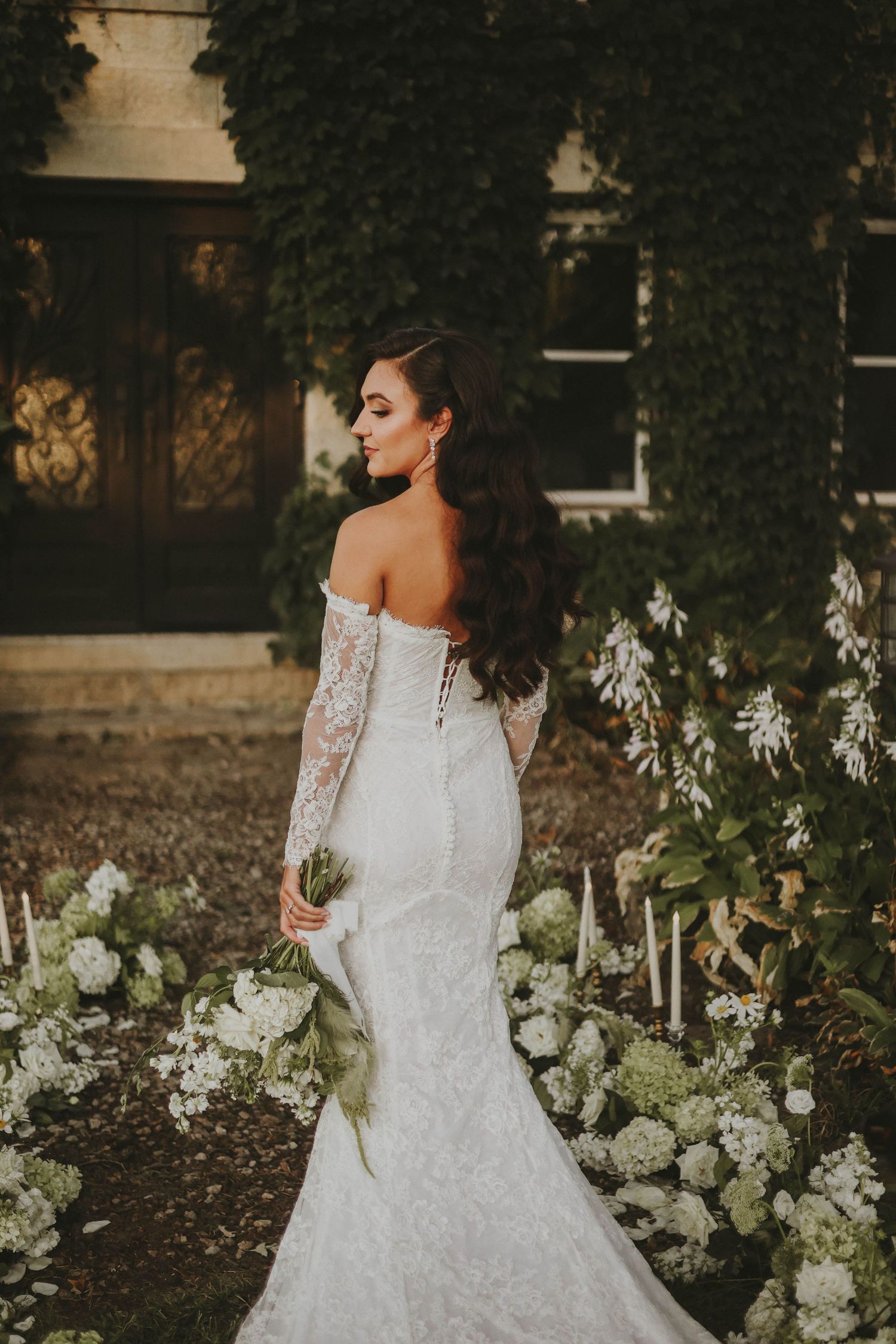 Styled Wedding Shoot: Lead Photographer White Brick Photography Dress: Kalon Bridal Studio