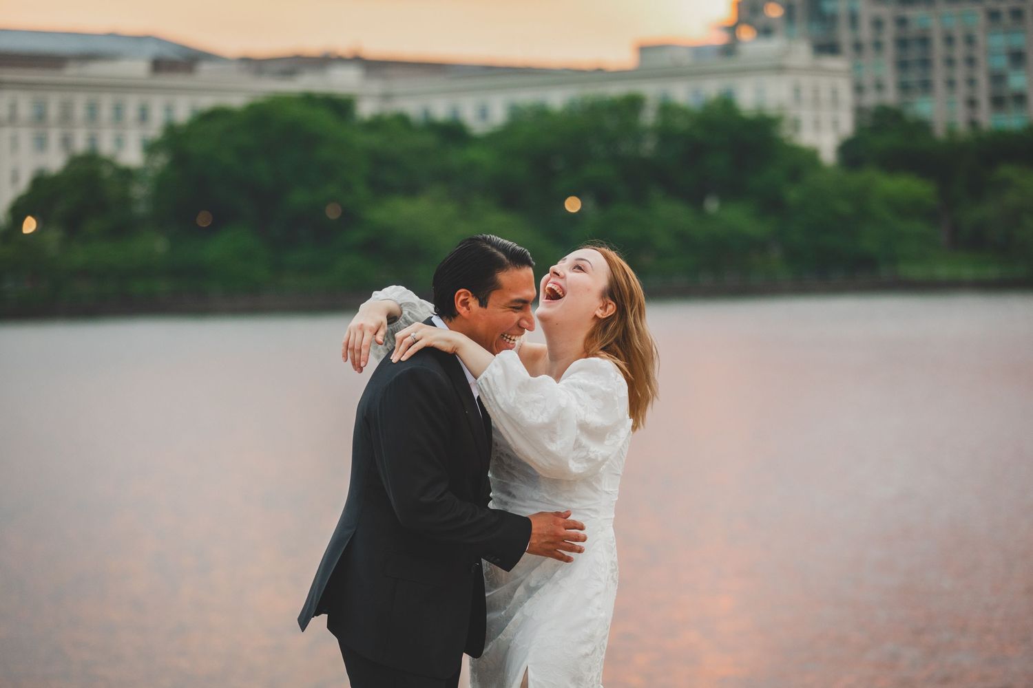 DC Elopement at Sunrise
