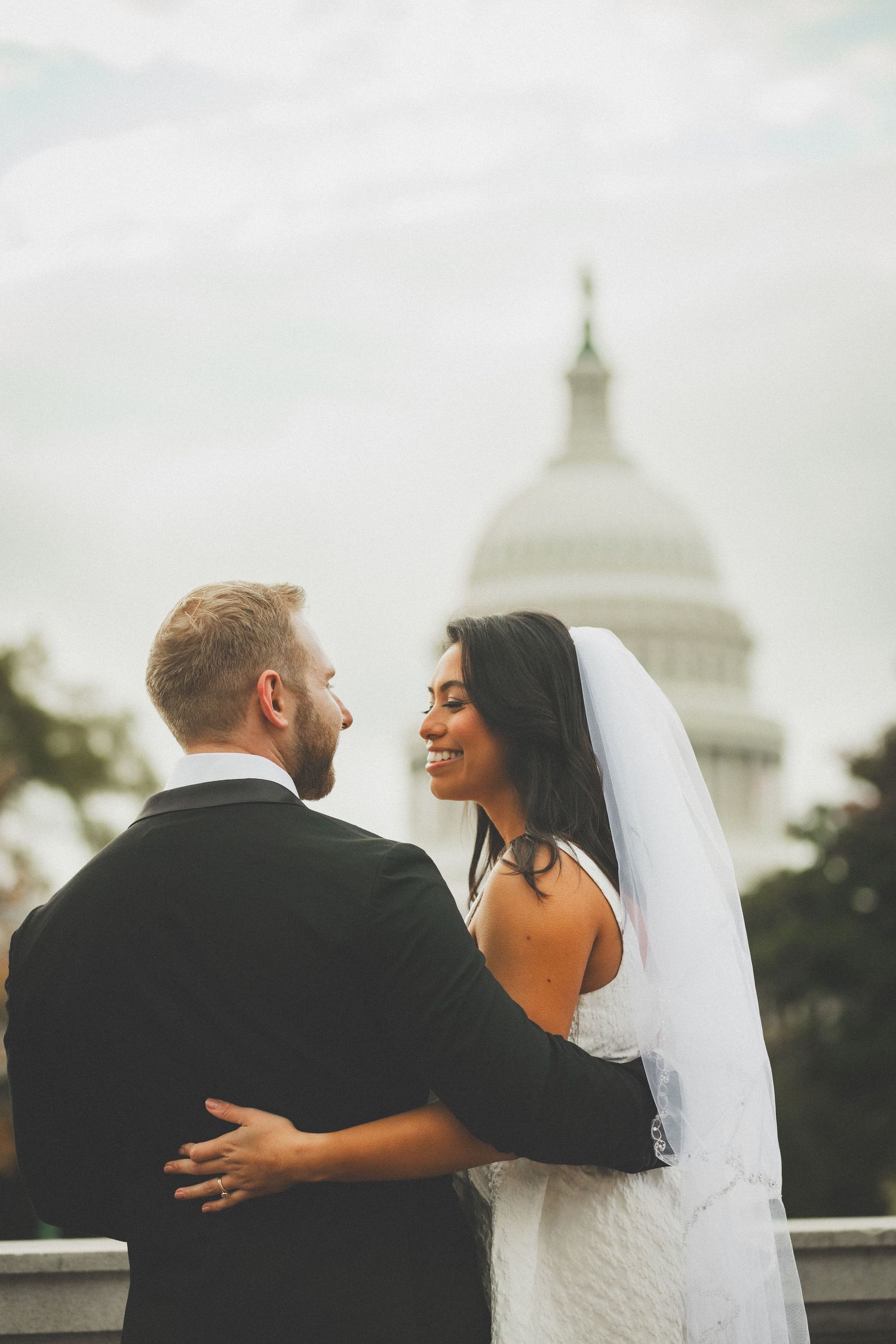 DC Wedding Photography - US Capitol Library of Congress Elopement