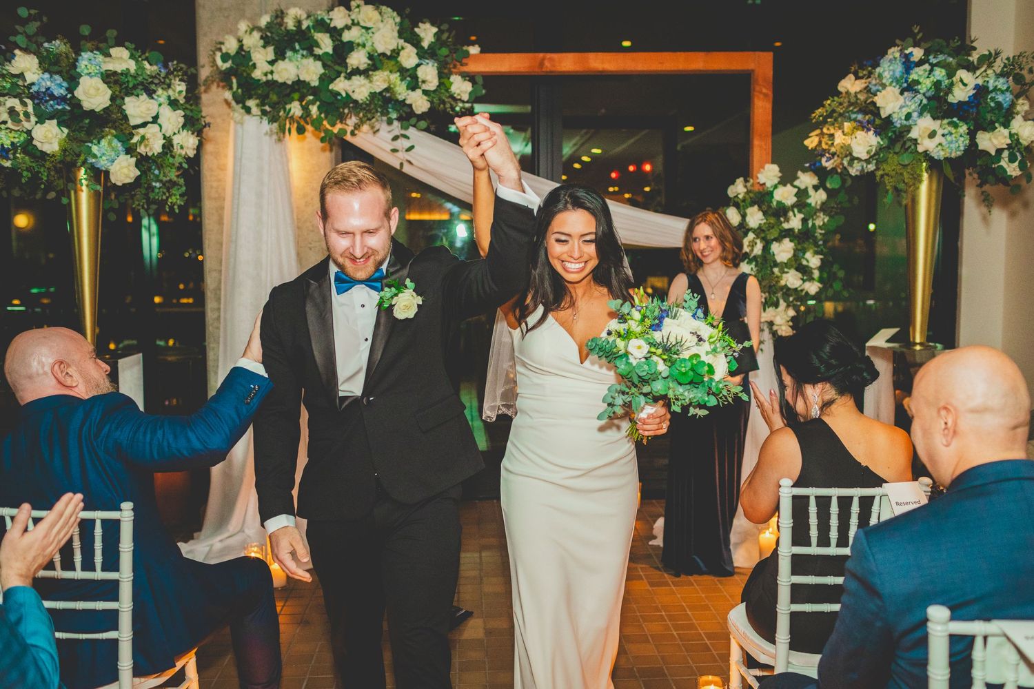 Navy Yard Rooftop wedding at Thompson Hotel - Washington DC Intimate Wedding Photographer