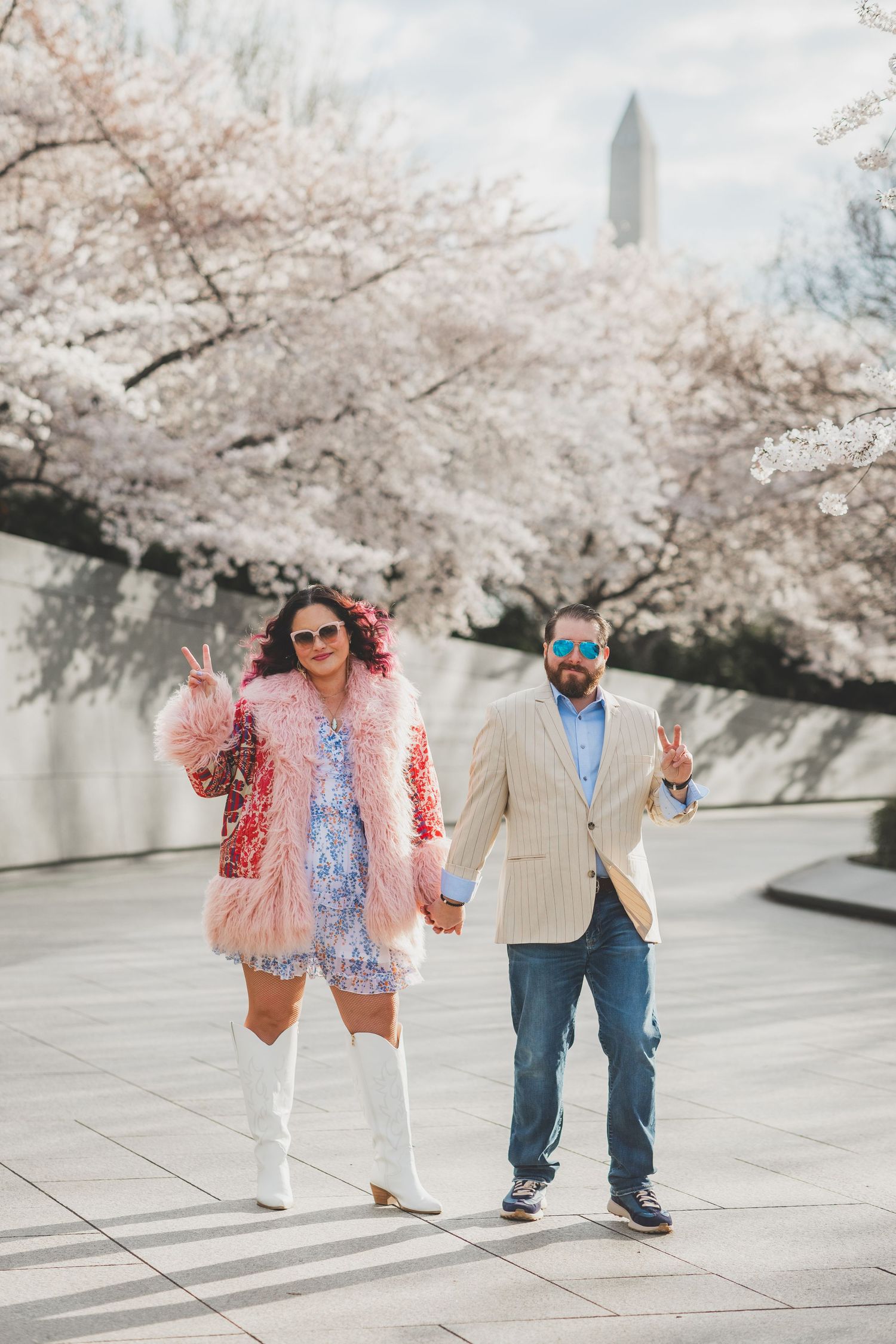 MLK-Memorial-cherry-blossoms