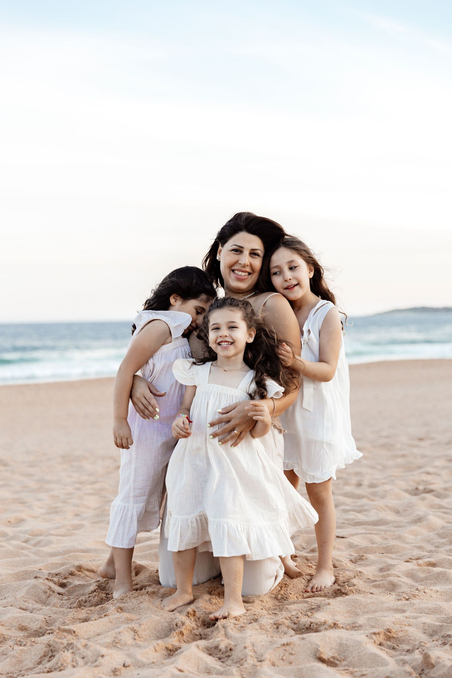 Beach Family photoshoot in Sydney beaches location.