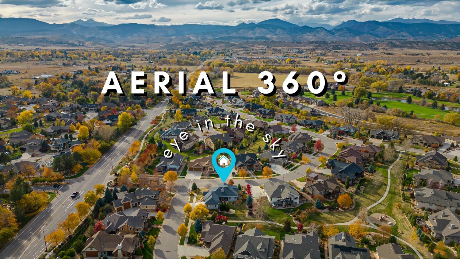 aerial 360 drone photography northern colorado