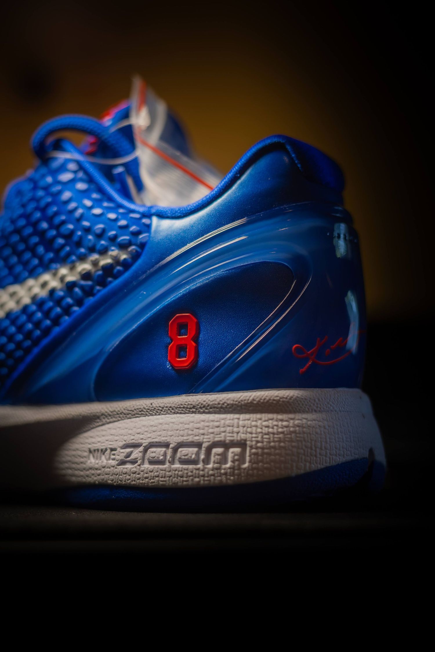 kobe bryant dodgers basketball shoe 8