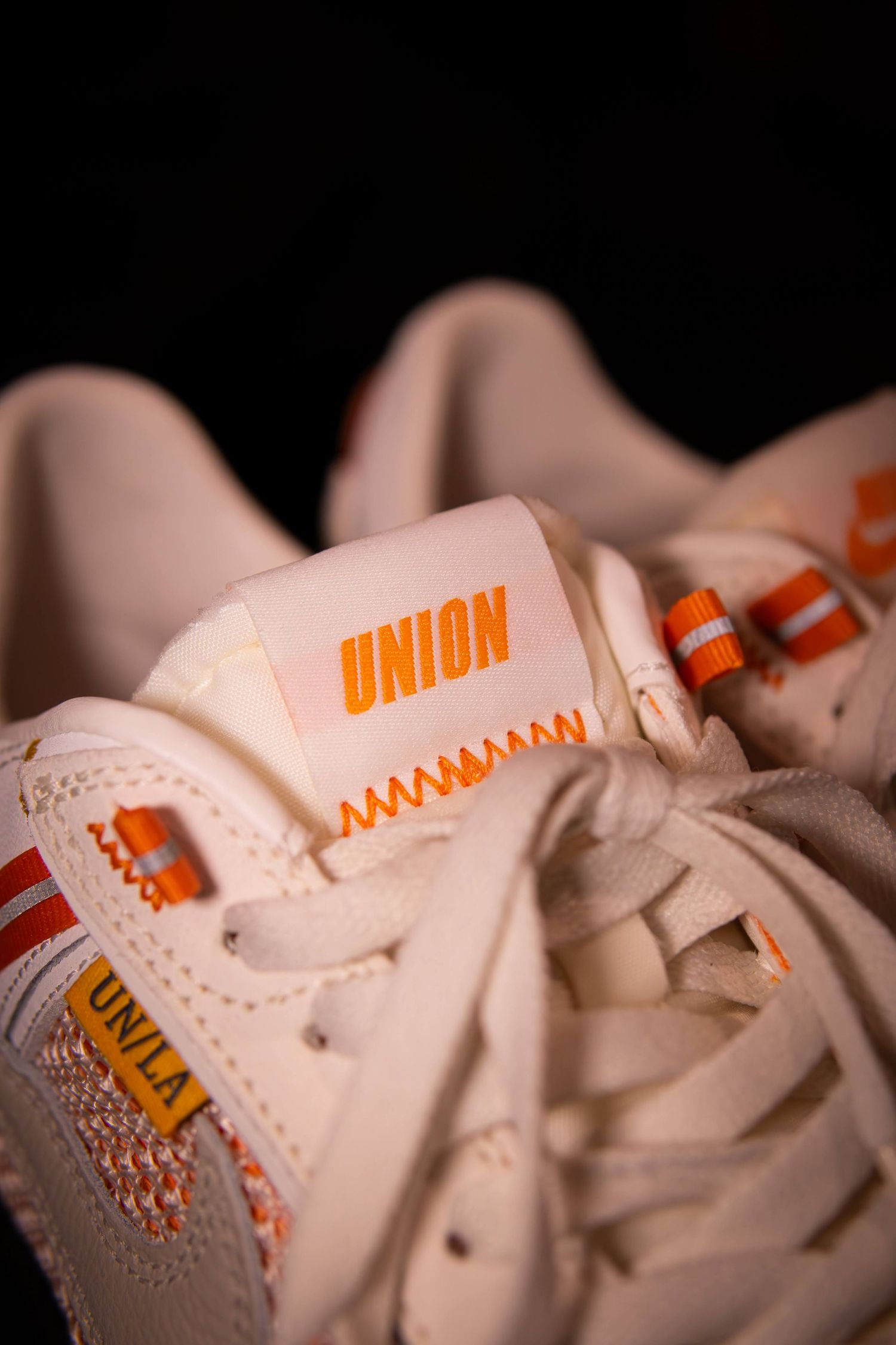 union x nike tongue