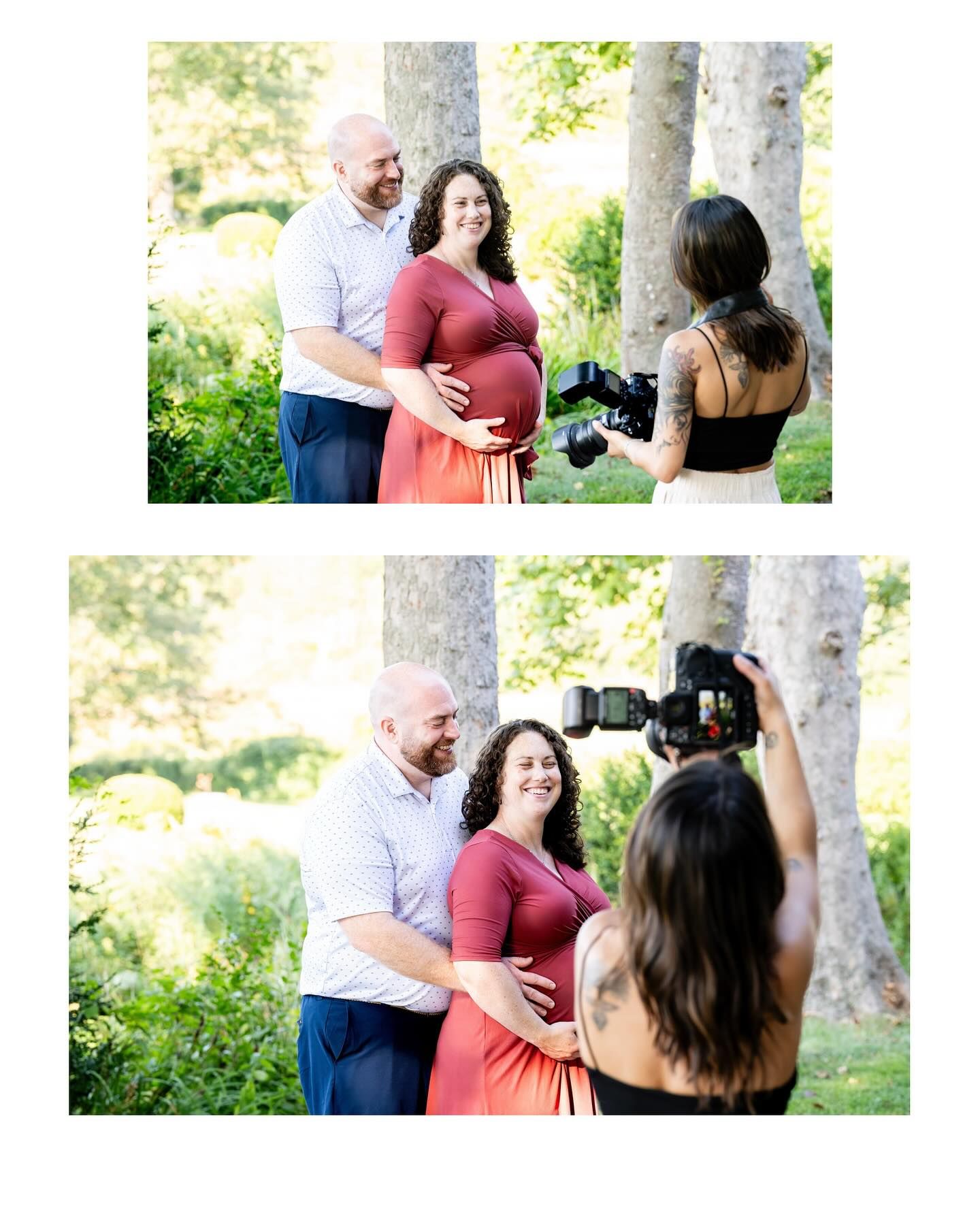 Light and airy maternity session at Harkness State Park in Waterford, CT, featuring a glowing expectant mother in the gardens.