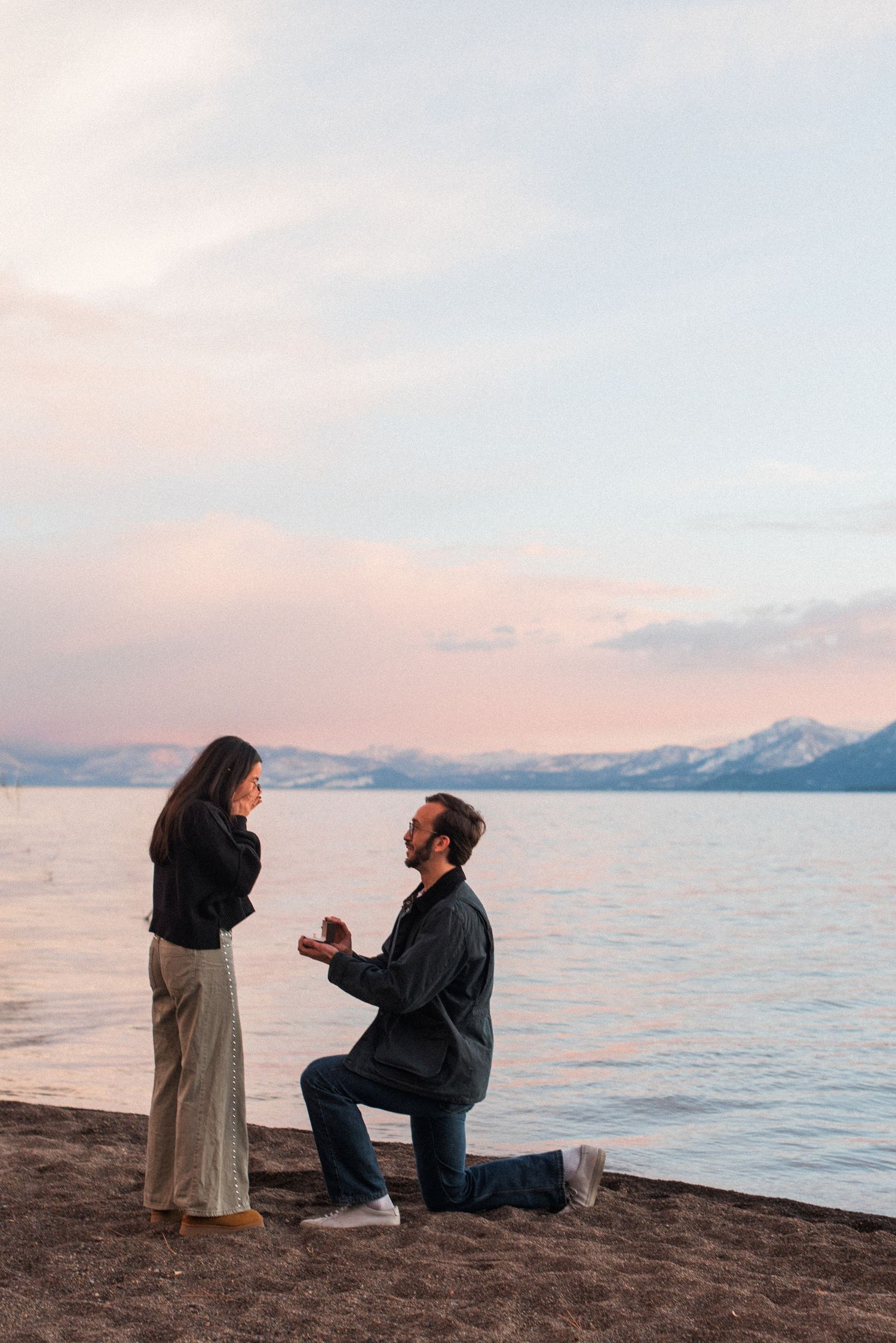 Lake Tahoe engagement photos