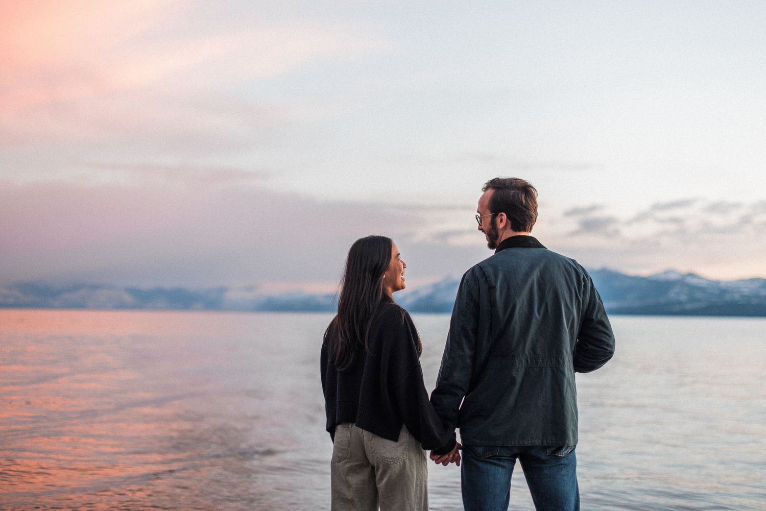 Lake Tahoe engagement photos