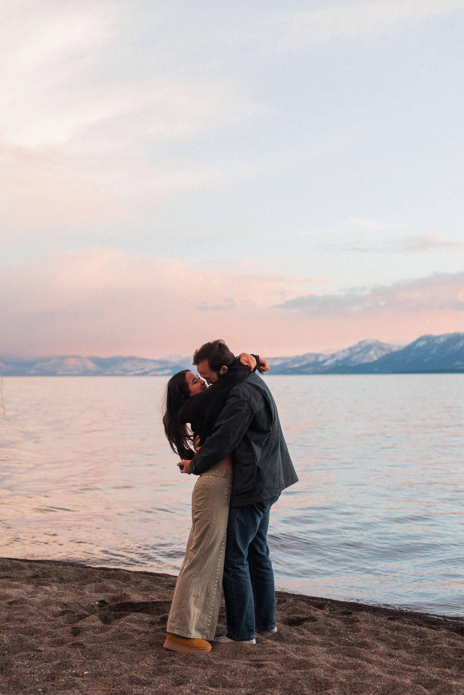 Lake Tahoe engagement photos