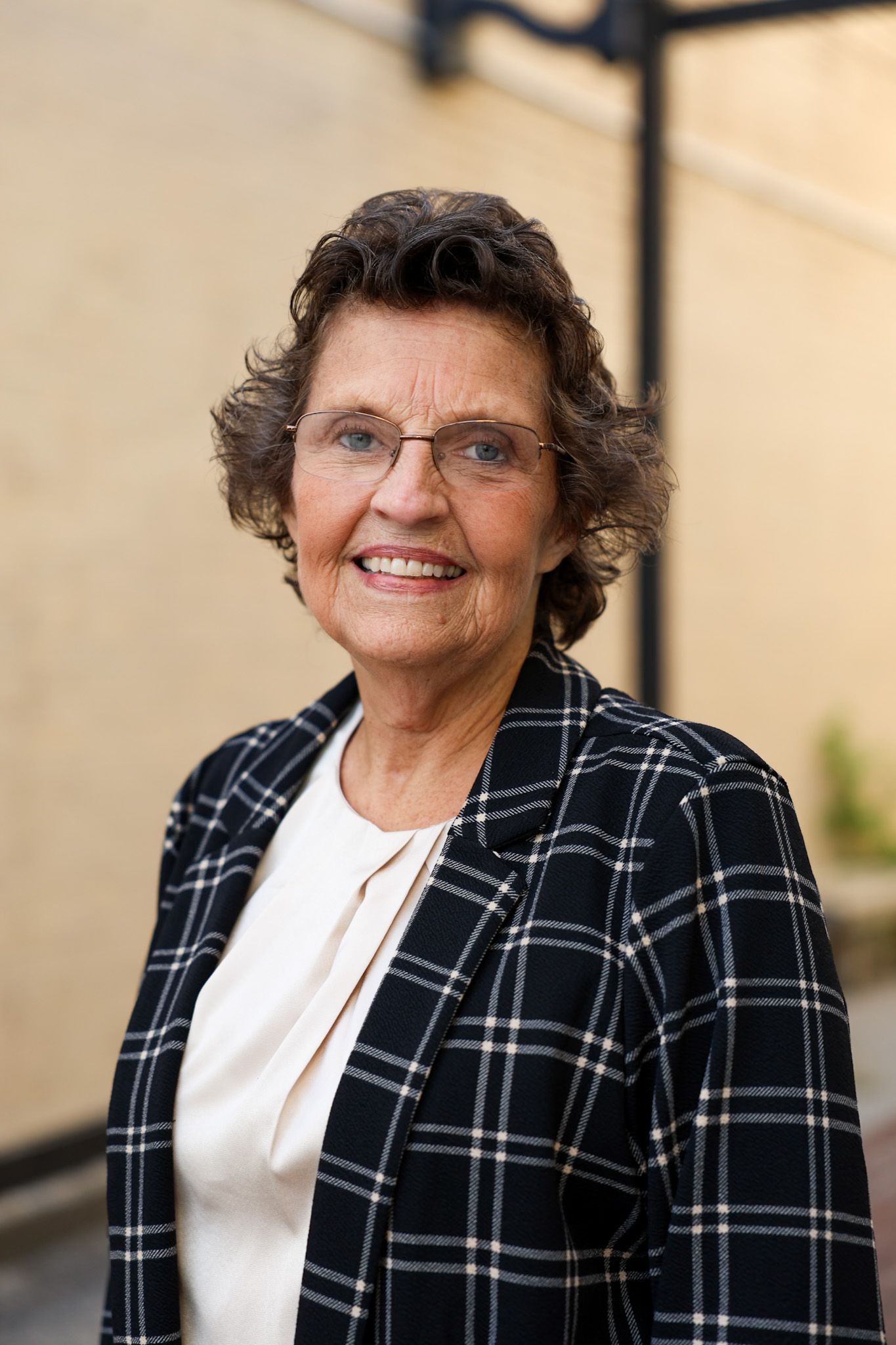 Headshot photo of woman for real estate branding in Downtown Marion, Indiana