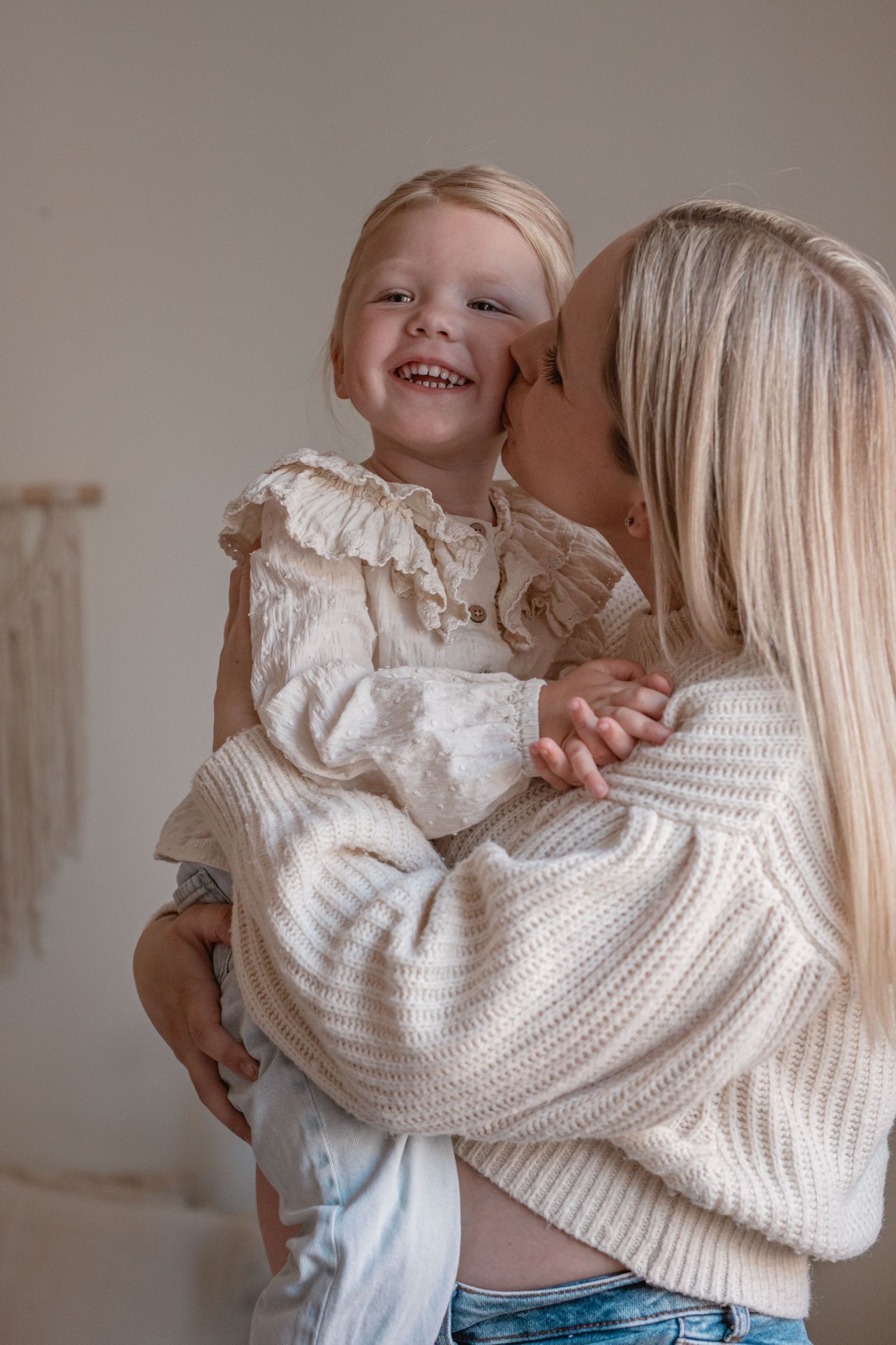 Familiebilleder i studie – fotograf Bjerringbro
