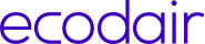 Simple blue text logo design.