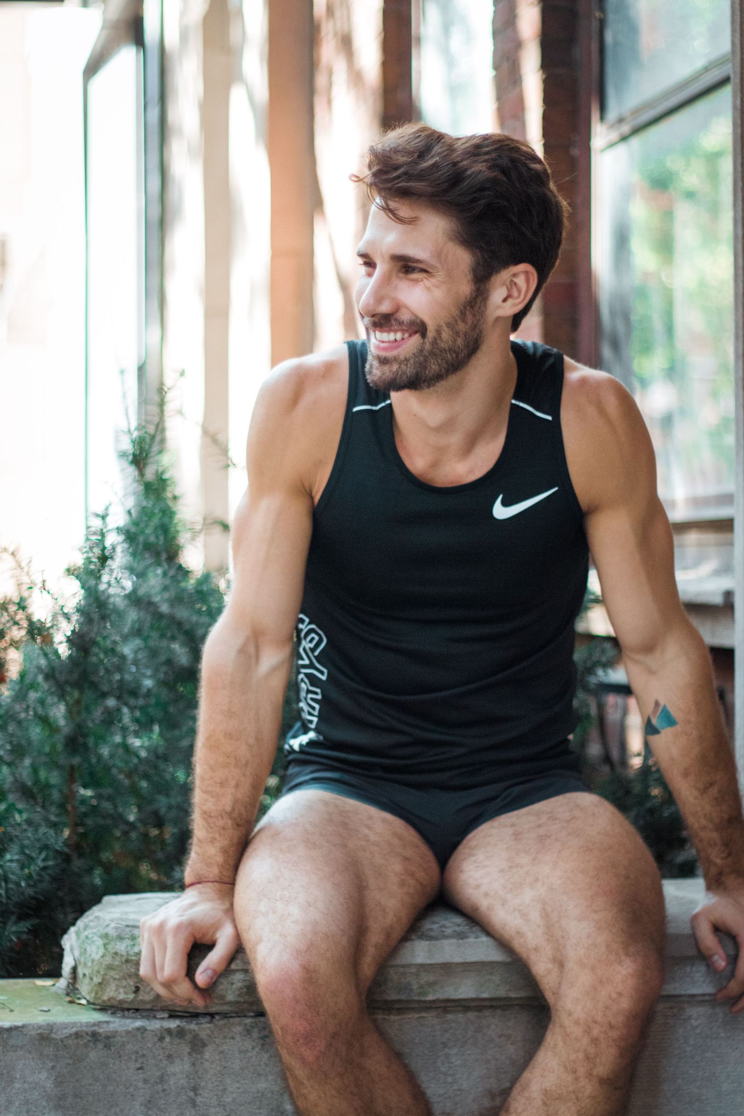 Fitness trainer branding session