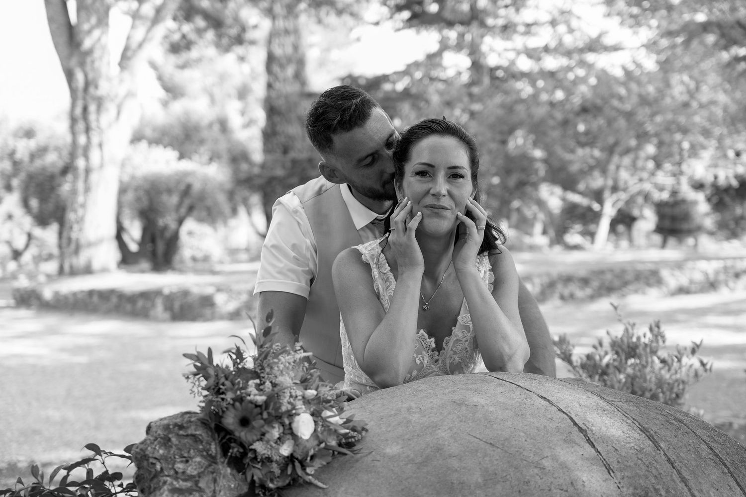 Photo Mariage Noir et Blanc