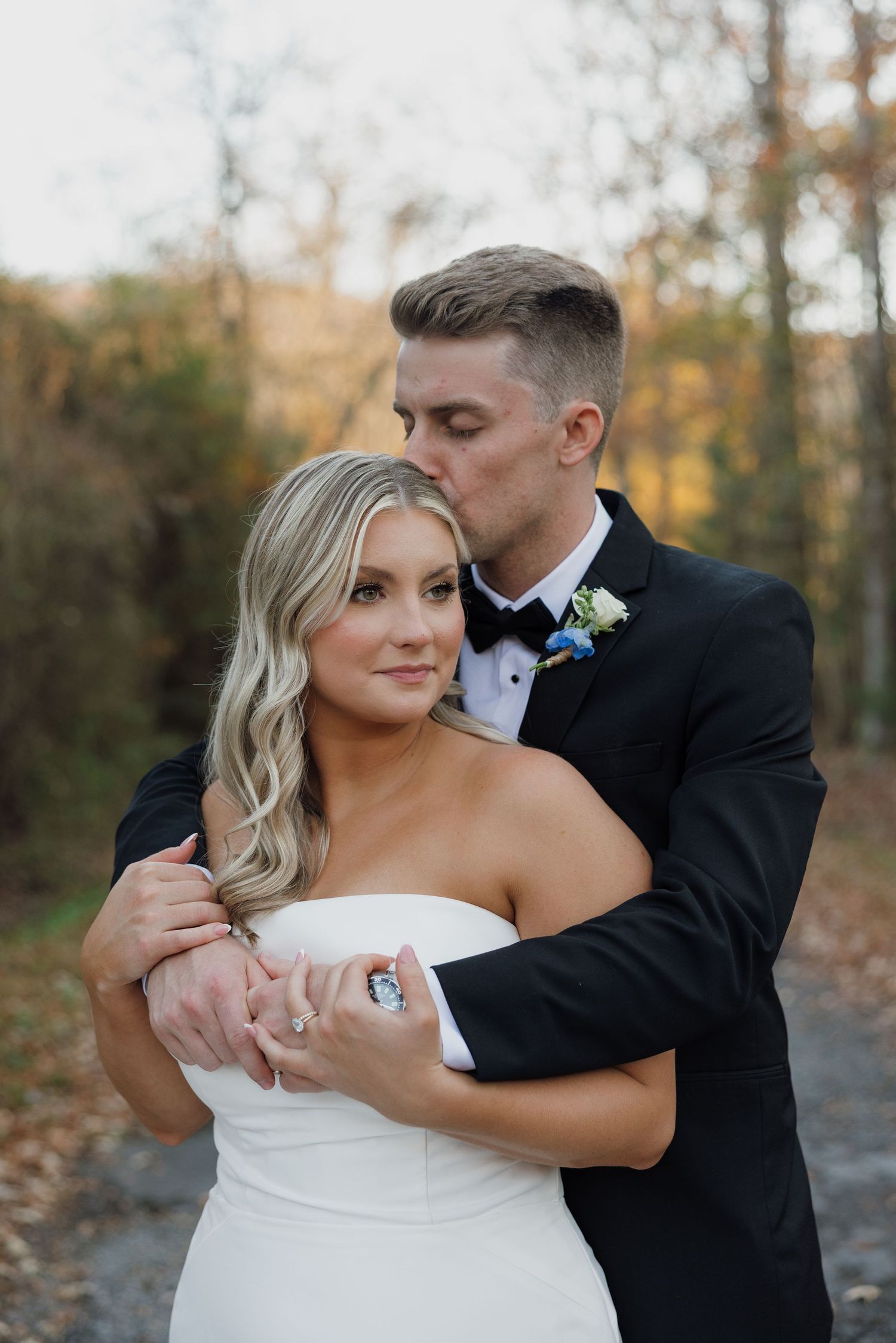 A romantic wedding dance sequence shows a couple in formal attire moving gracefully together.