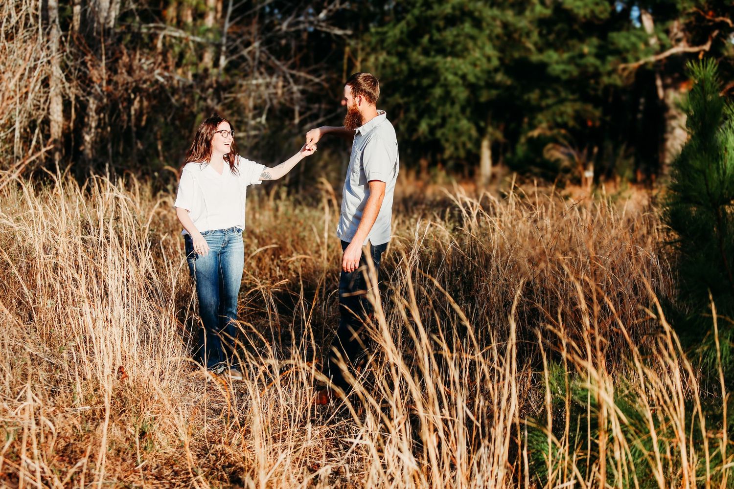 Engagement Photography session at Camp Milton