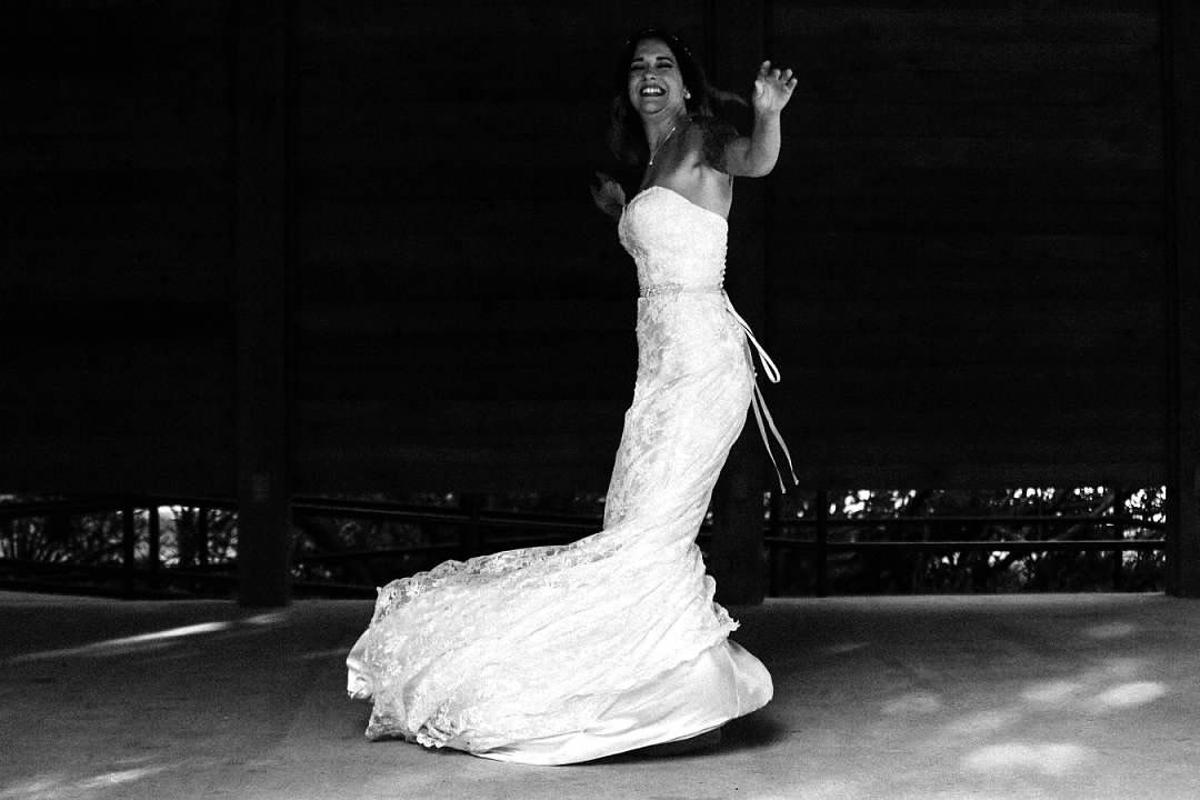 Wedding photography at Washington Oaks Gardens State Park