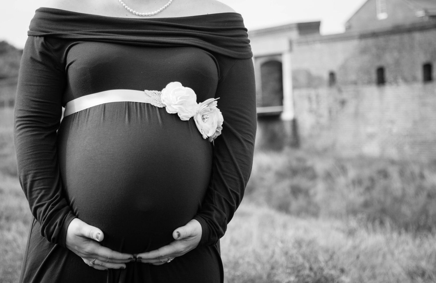Maternity photography session Ft. Clinch State Park