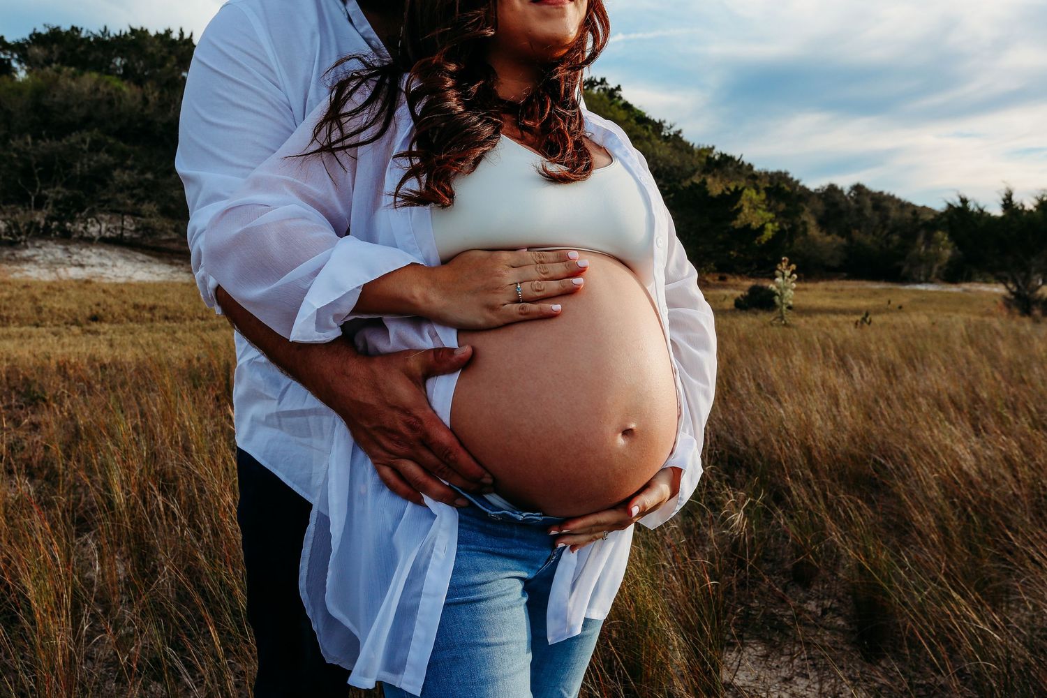 Maternity photos Ft. Clinch State Park, Jacksonville Florida