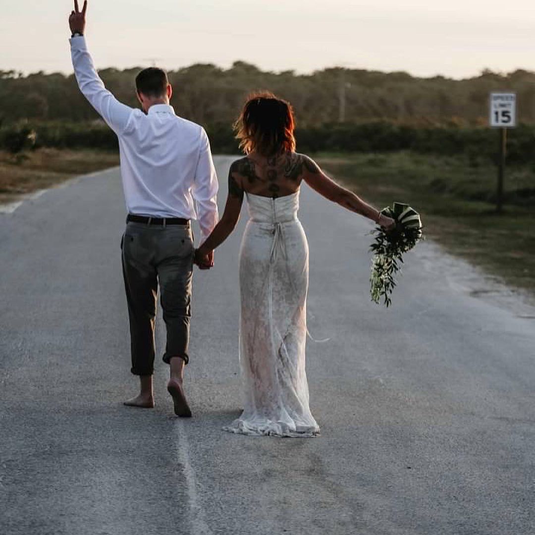 Wedding photography at Washington Oaks Gardens State Park