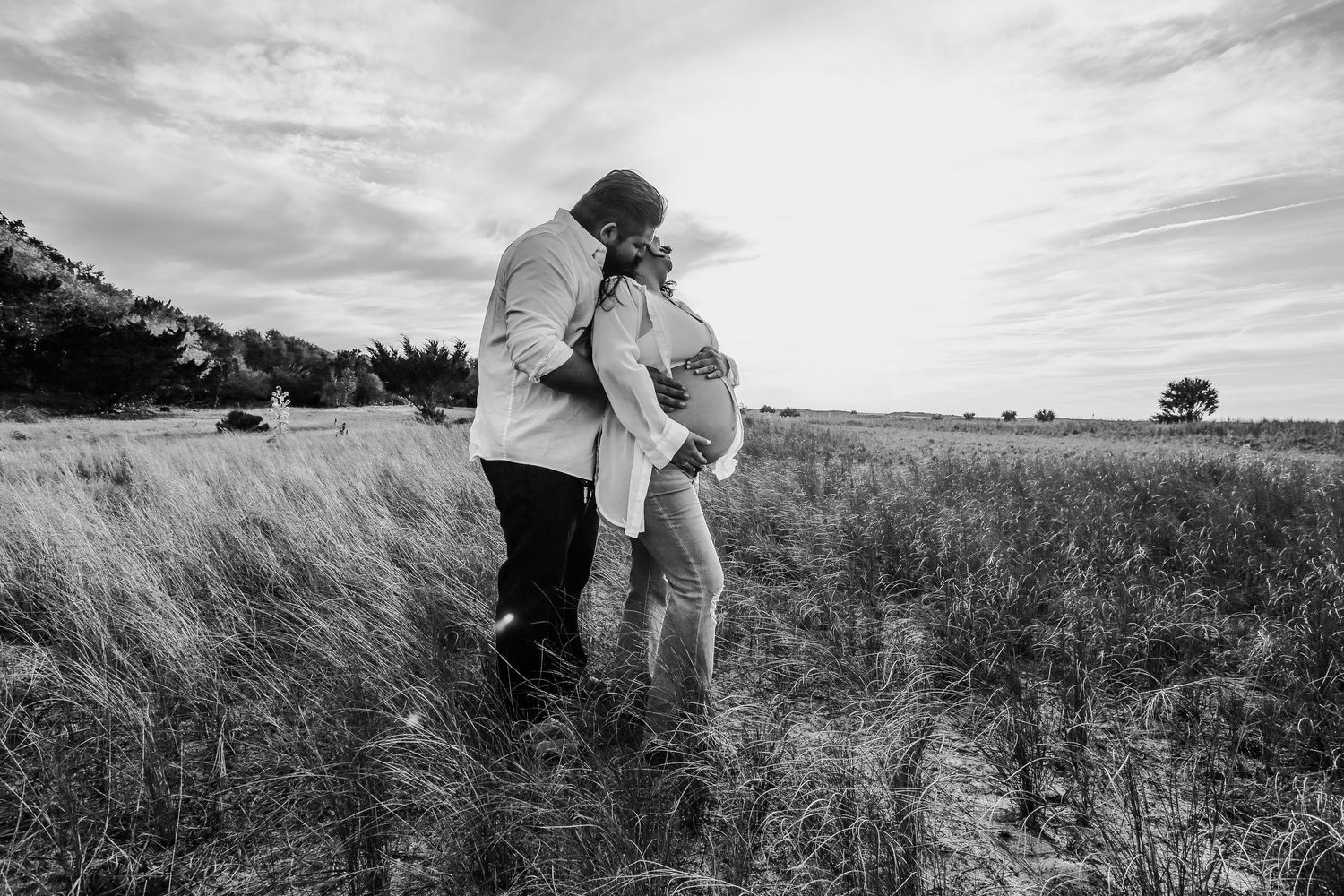 Maternity photography session Ft. Clinch State Park