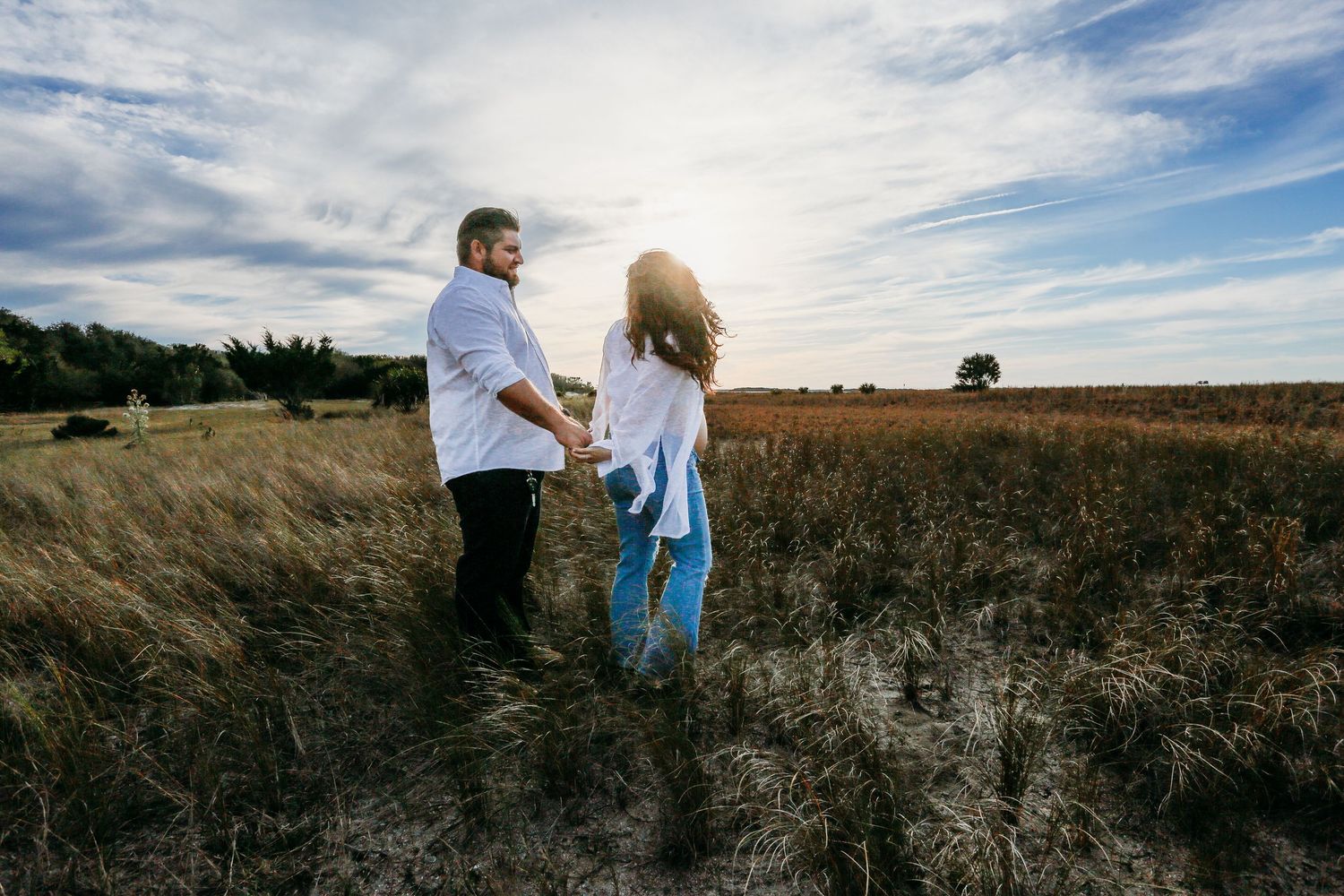 Maternity photography session Ft. Clinch State Park