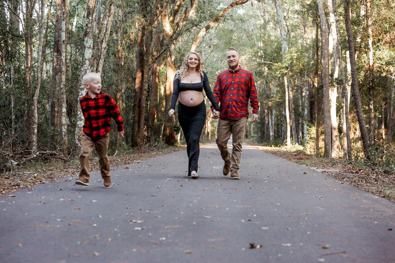 Family and Maternity photography at Camp Milton State Park Jacksonville Florida