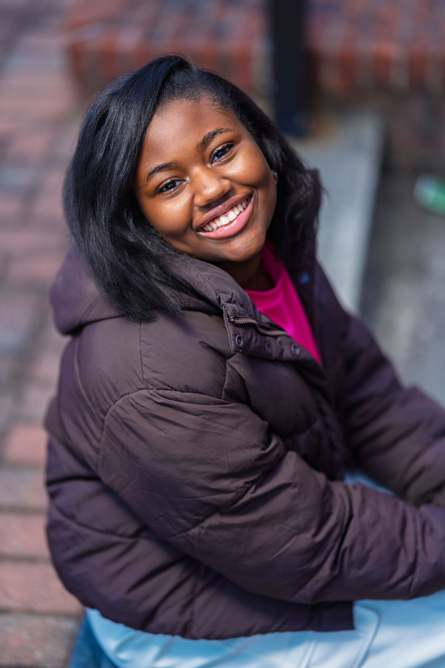 Atlanta teen birthday portrait session outdoors at sunset – Holland House Studio