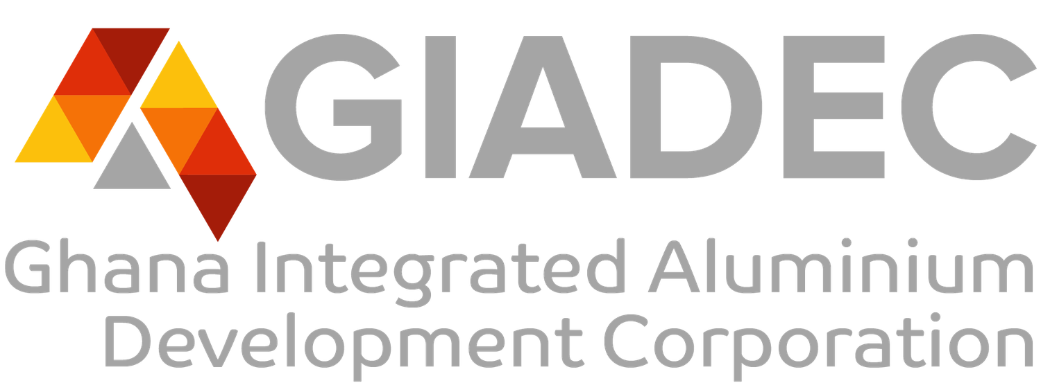 GIADEC Ghana Integrated Aluminium Development Corporation official logo.