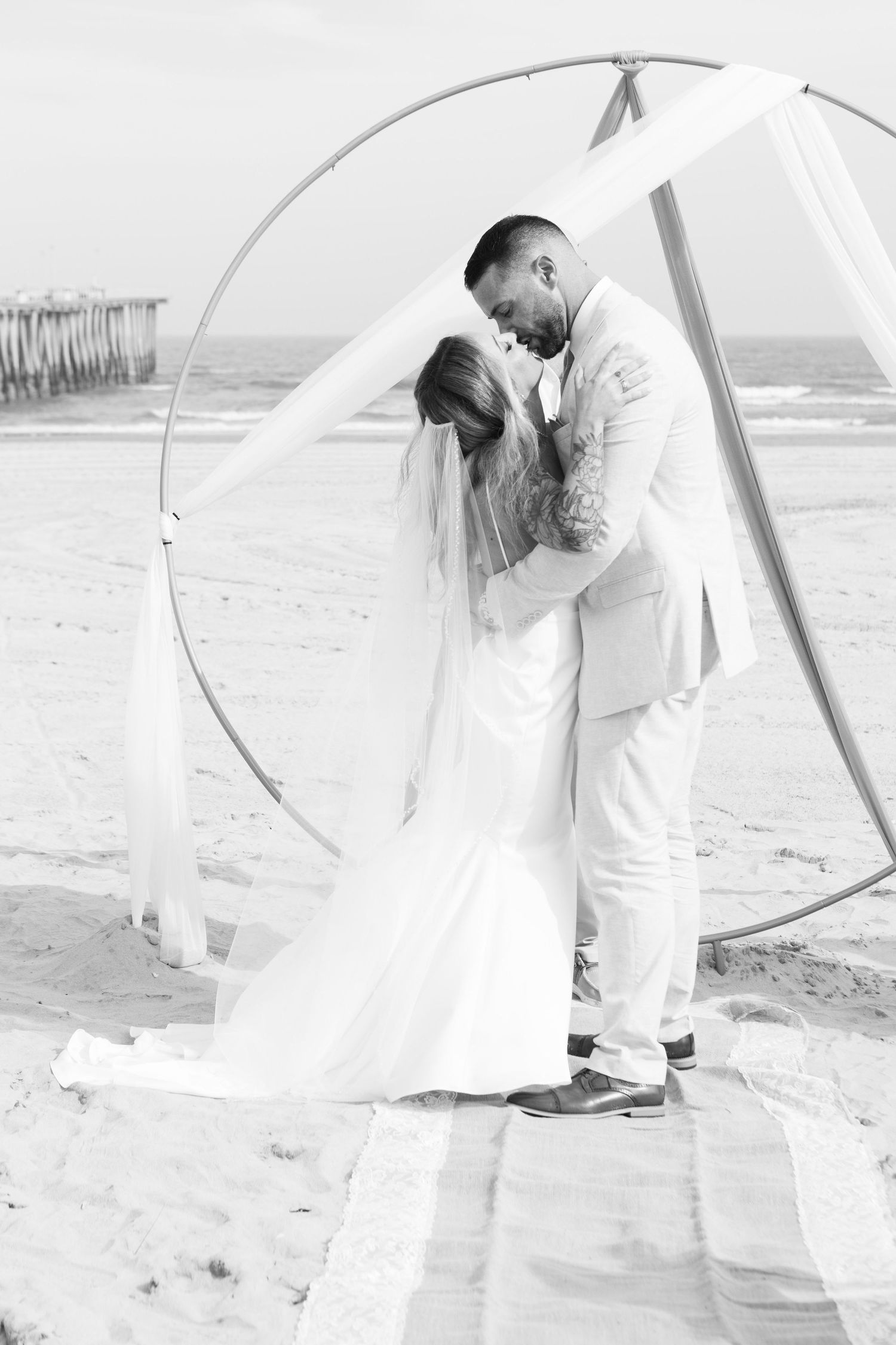 New Jersey wedding photographer offering coastal, candid and timeless wedding photography across South Jersey and Jersey Shore venues