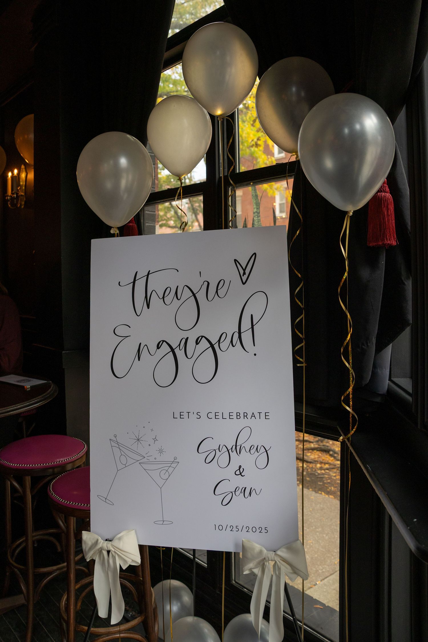 Sydney & Sean's engagement party at Love Street tavern!