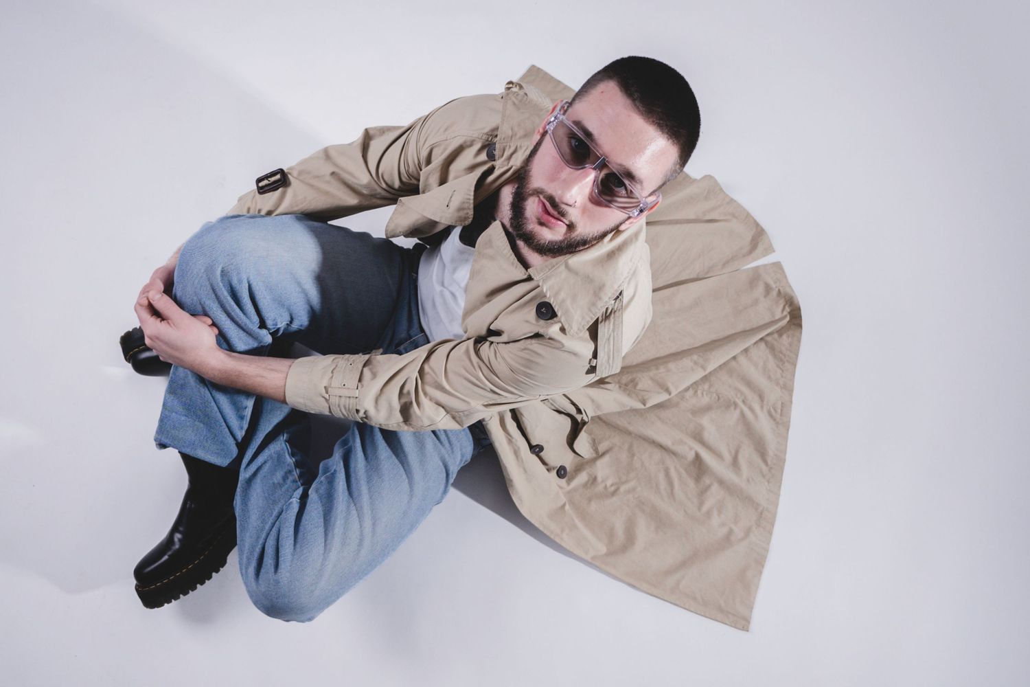 Male fashion model posing confidently in stylish outfit – Croatia