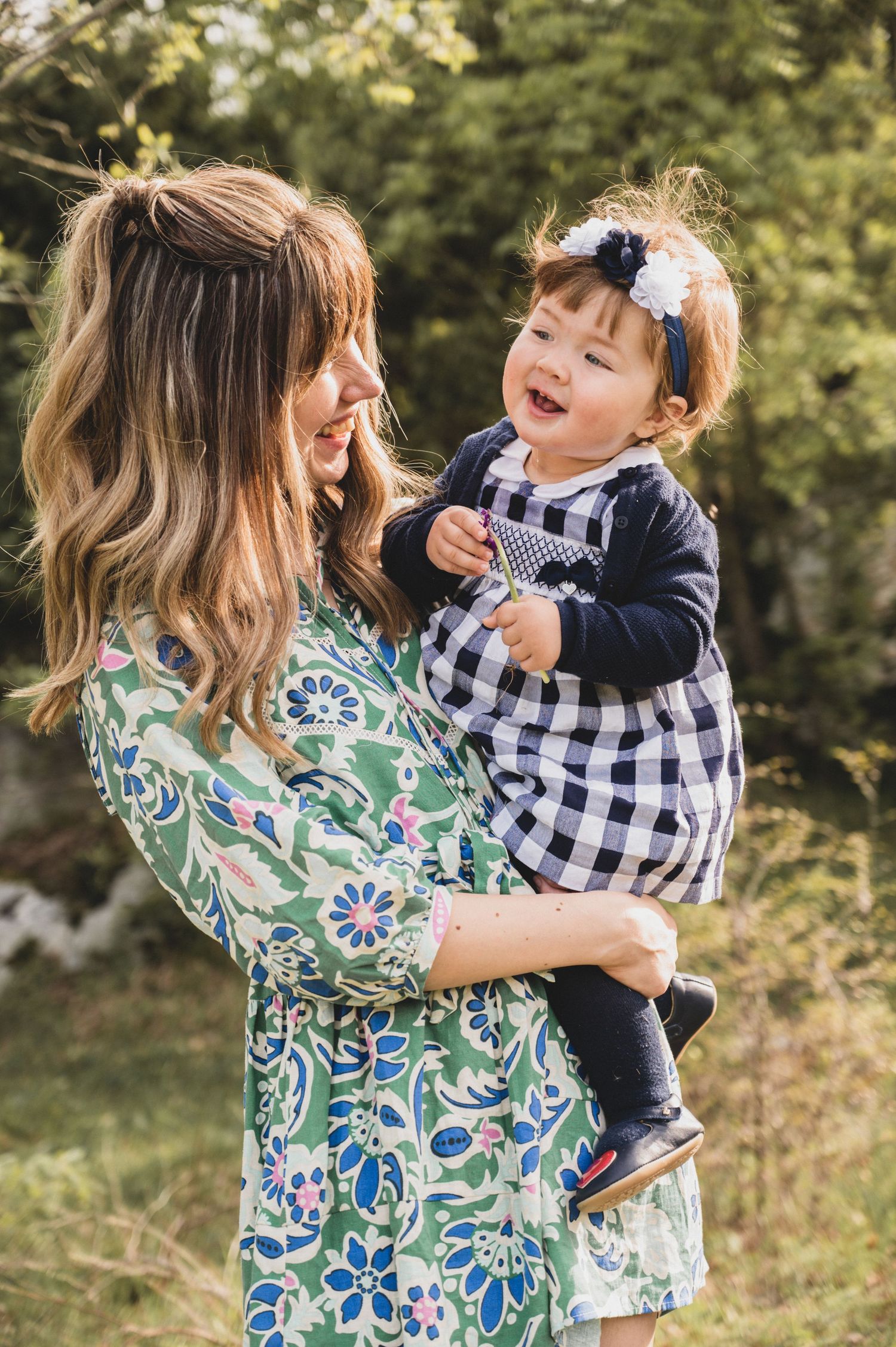 Mother and daughter enjoying a special moment together – Croatia