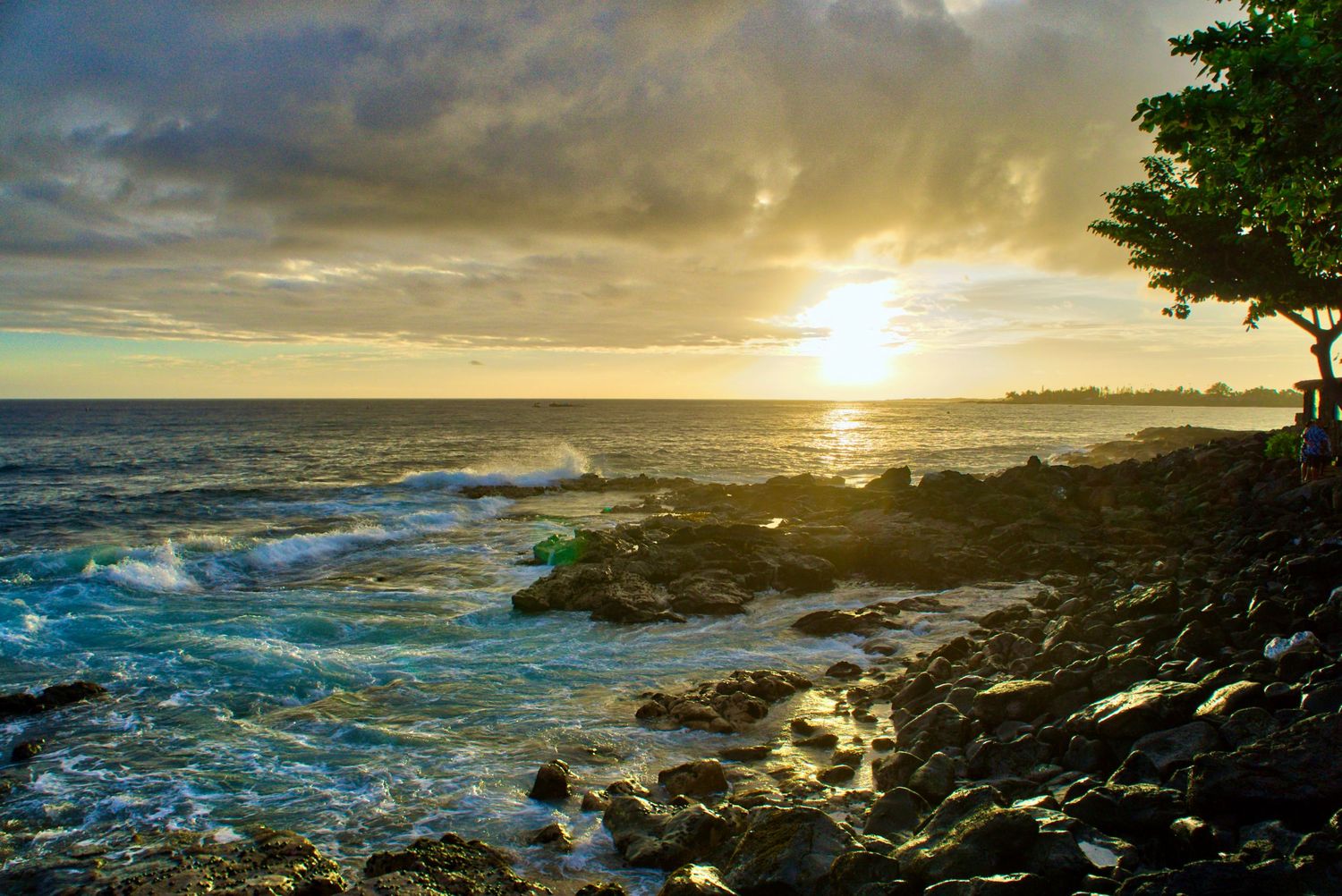 Kona coast at dusk, HI - 3