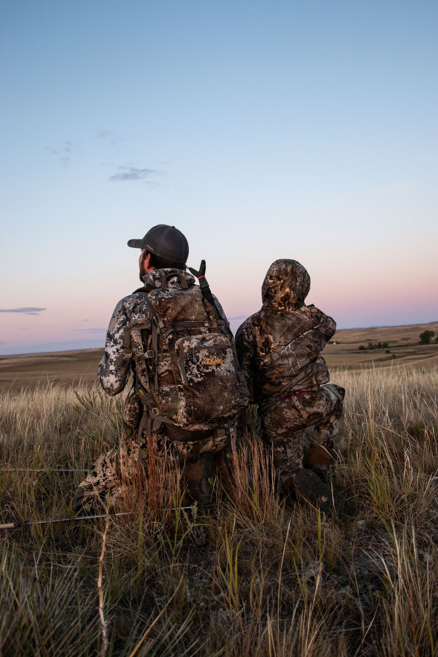 dad and daughter hunting