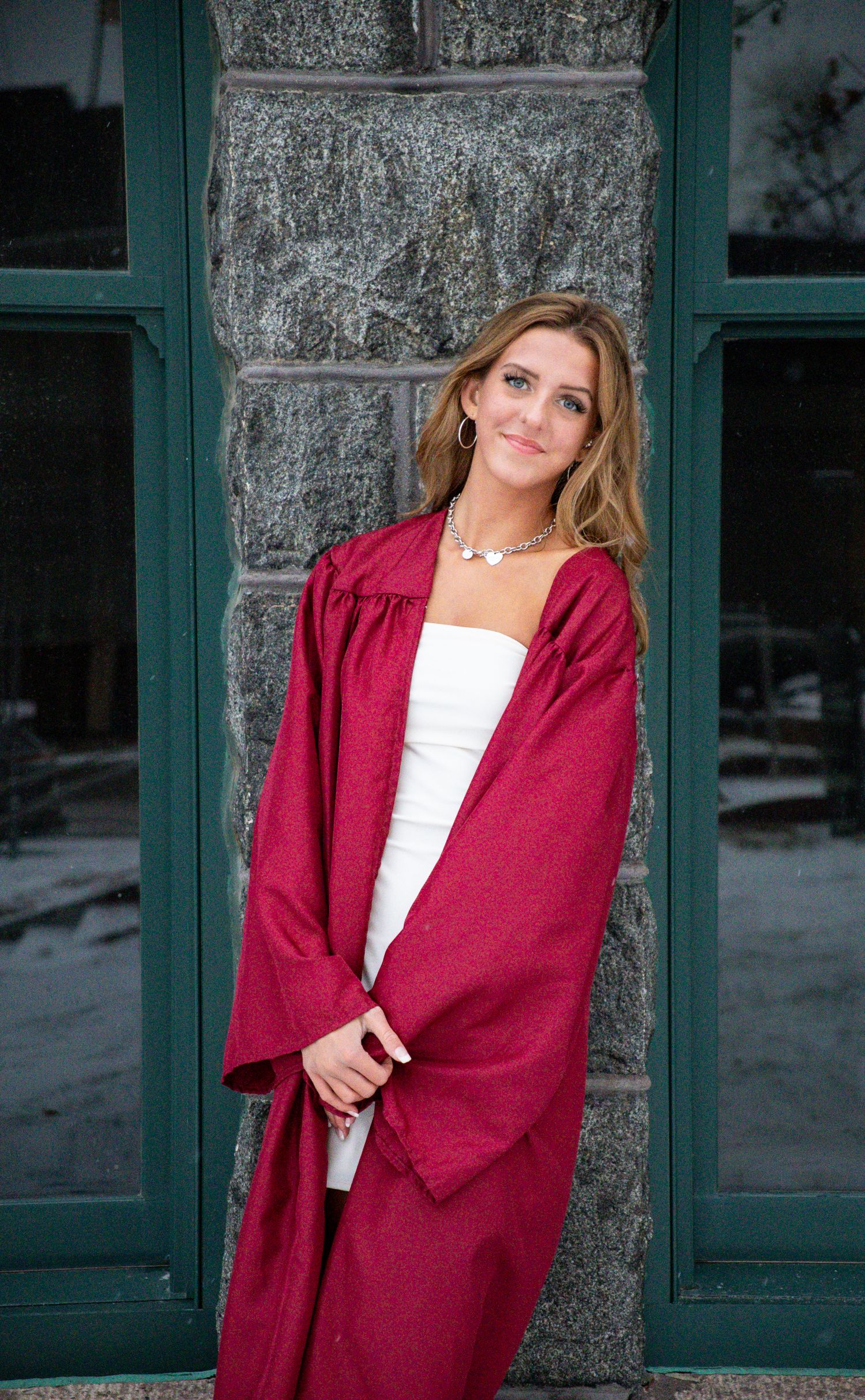 high school graduation photo