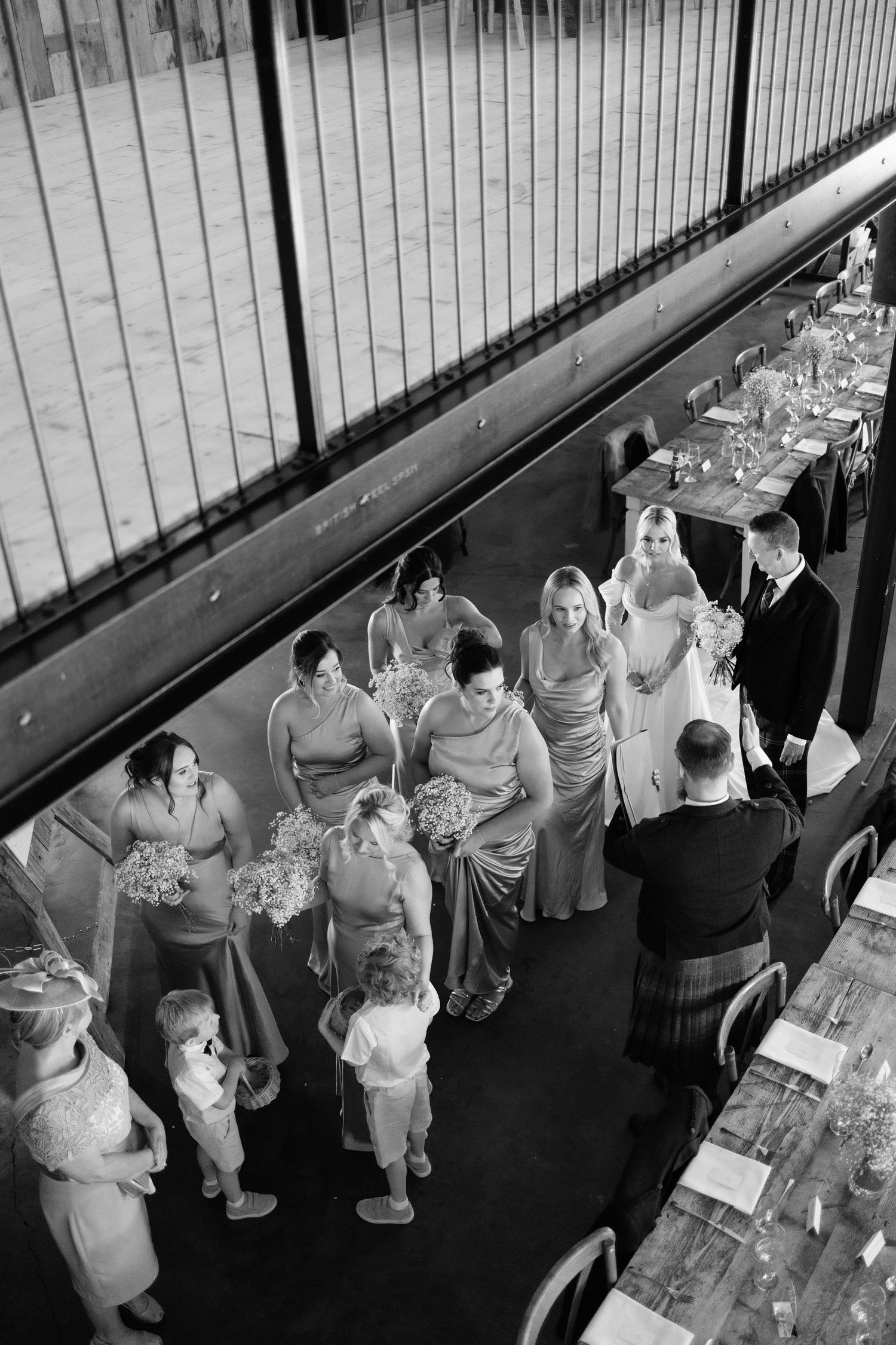 pre-ceremony - Cheshire barn wedding