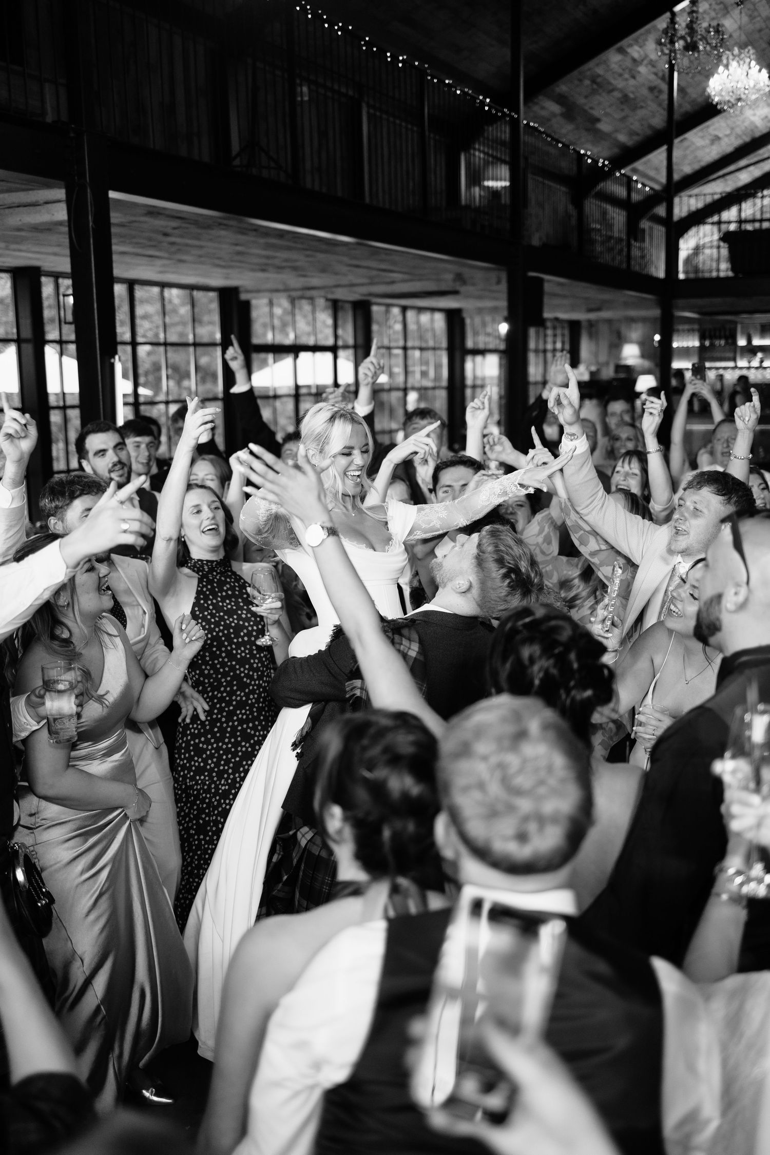 Dance floor photographer for Cheshire weddings