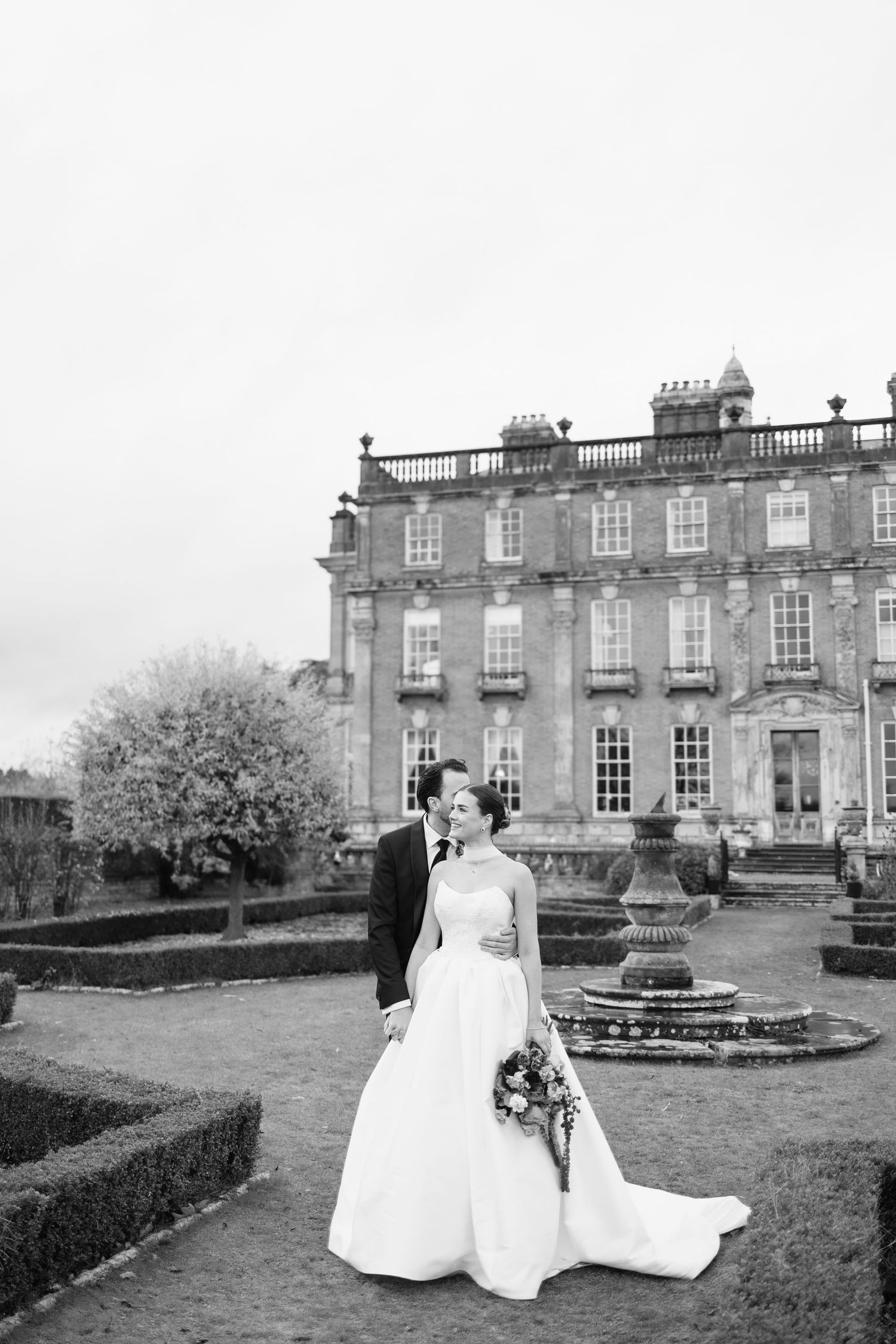portraits by Cheshire wedding photographer Lara Luis at Berwick House