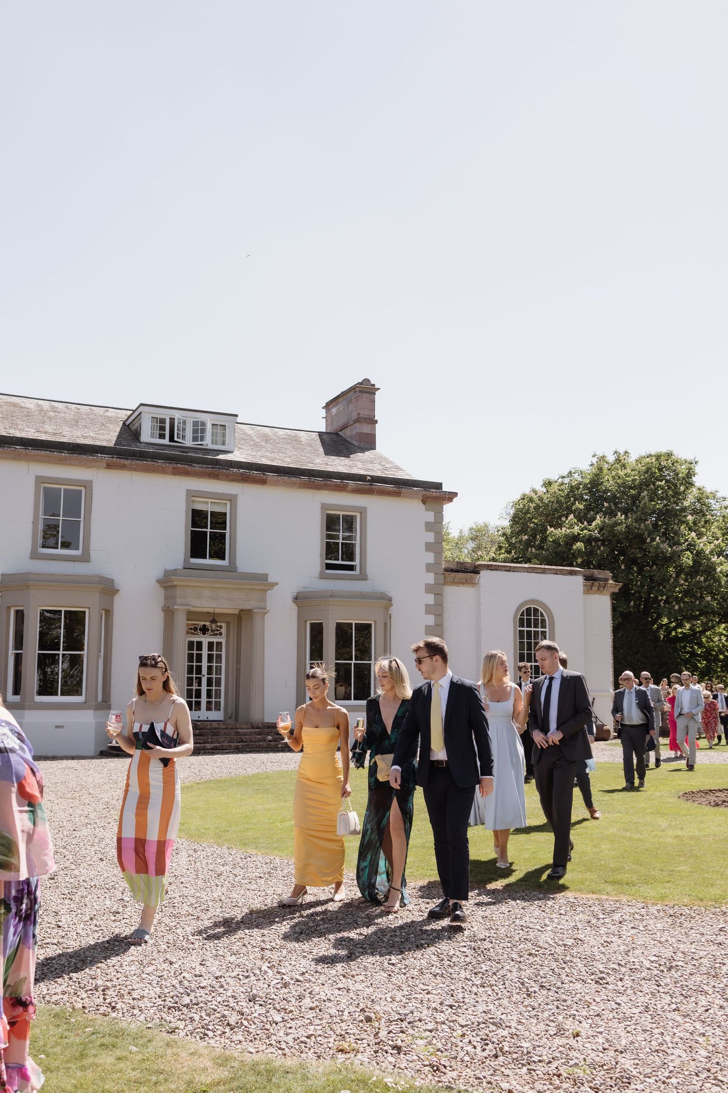 Cheshire wedding photographer captures candid joy at Holesfoot