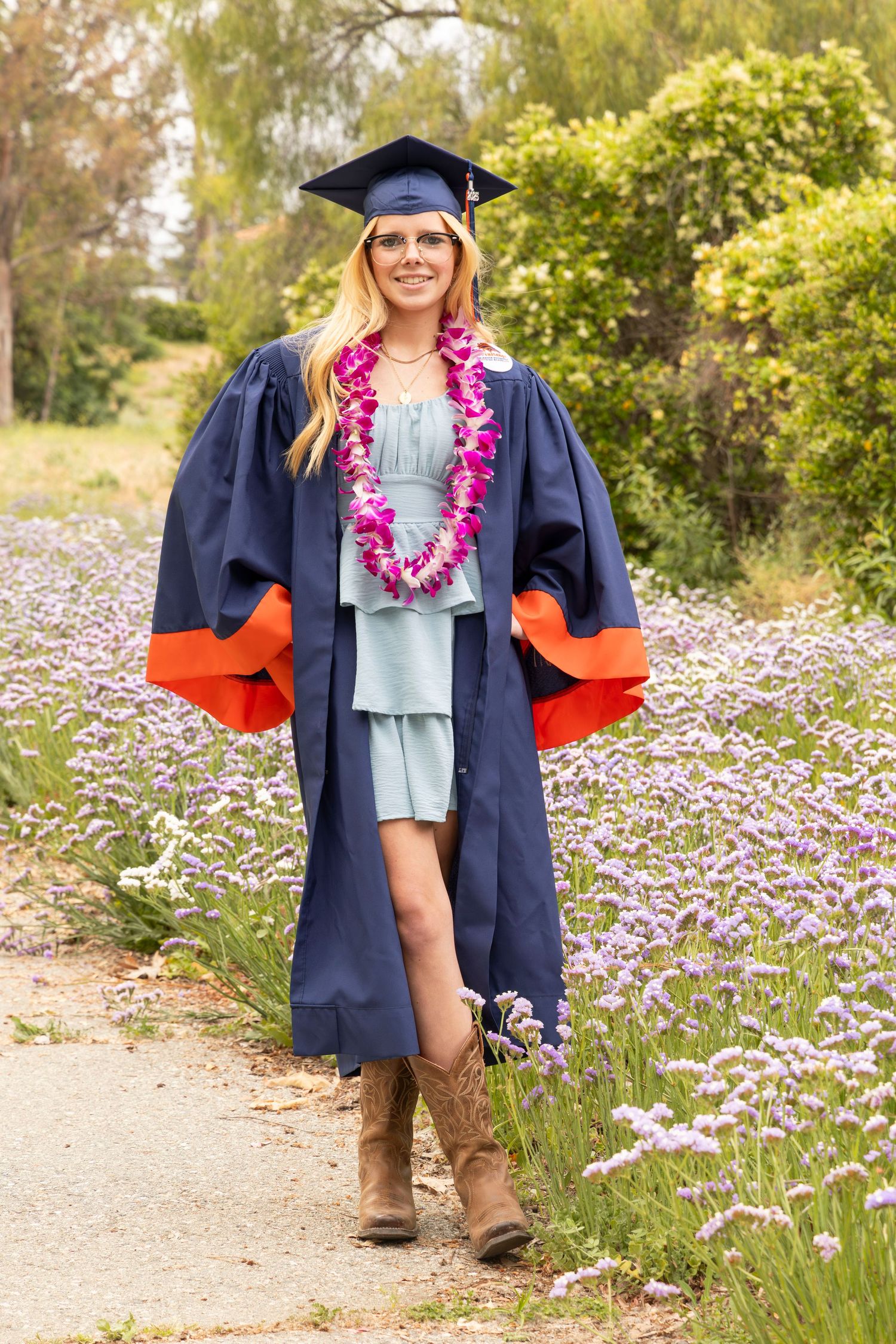 High School graduate portrait. Murrieta, CA  
Century Park, Murrieta, CA.