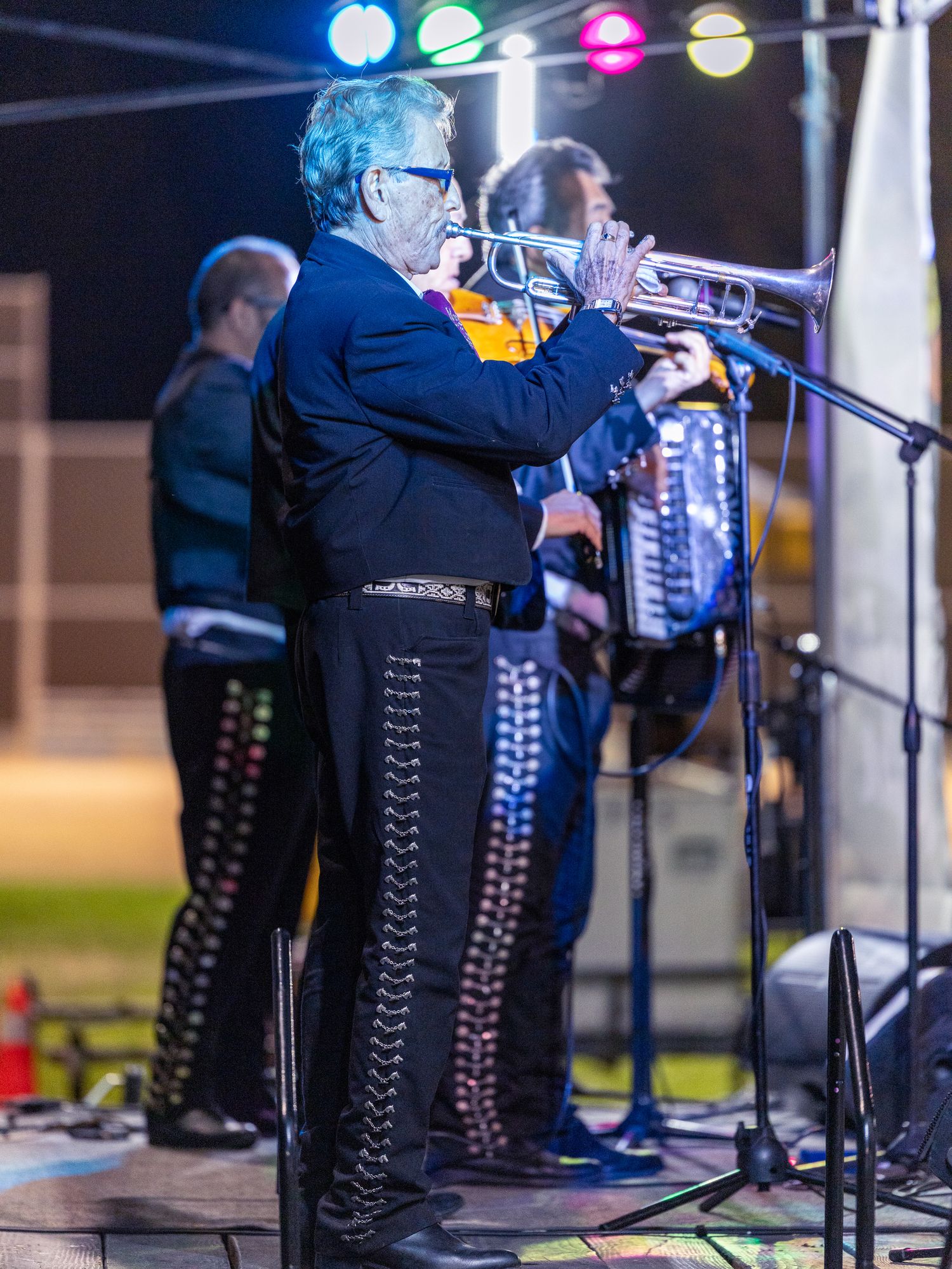 Marichi Night Festival- Wildomar, CA. Marna O'Brien Park. Marichis play traditional songs from around Mexico.