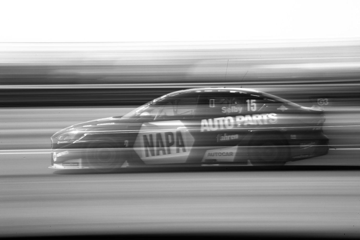 Whip pan of a Napa racing car at 1/5 seconds