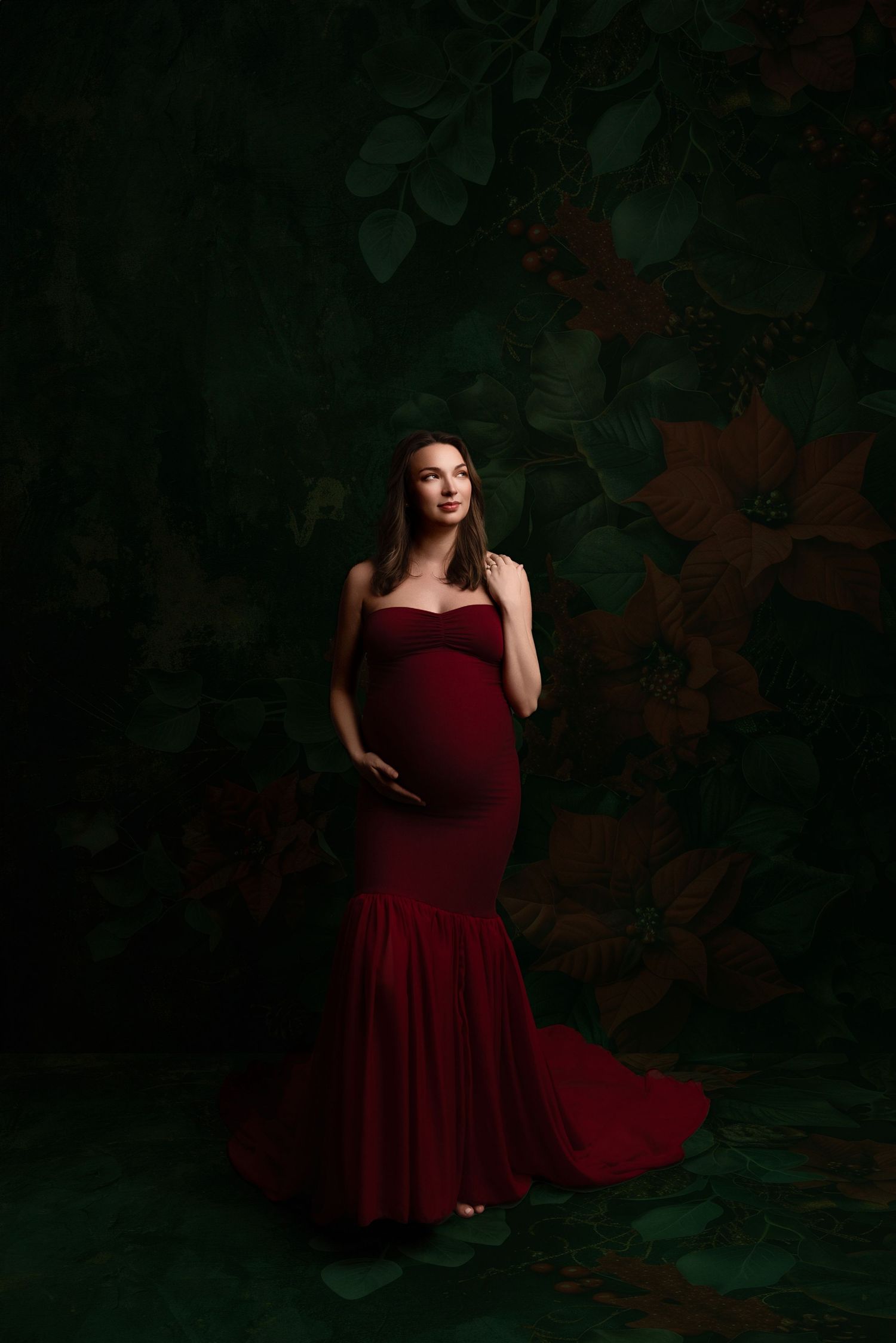 Studio Maternity Photographer in Marion Indiana