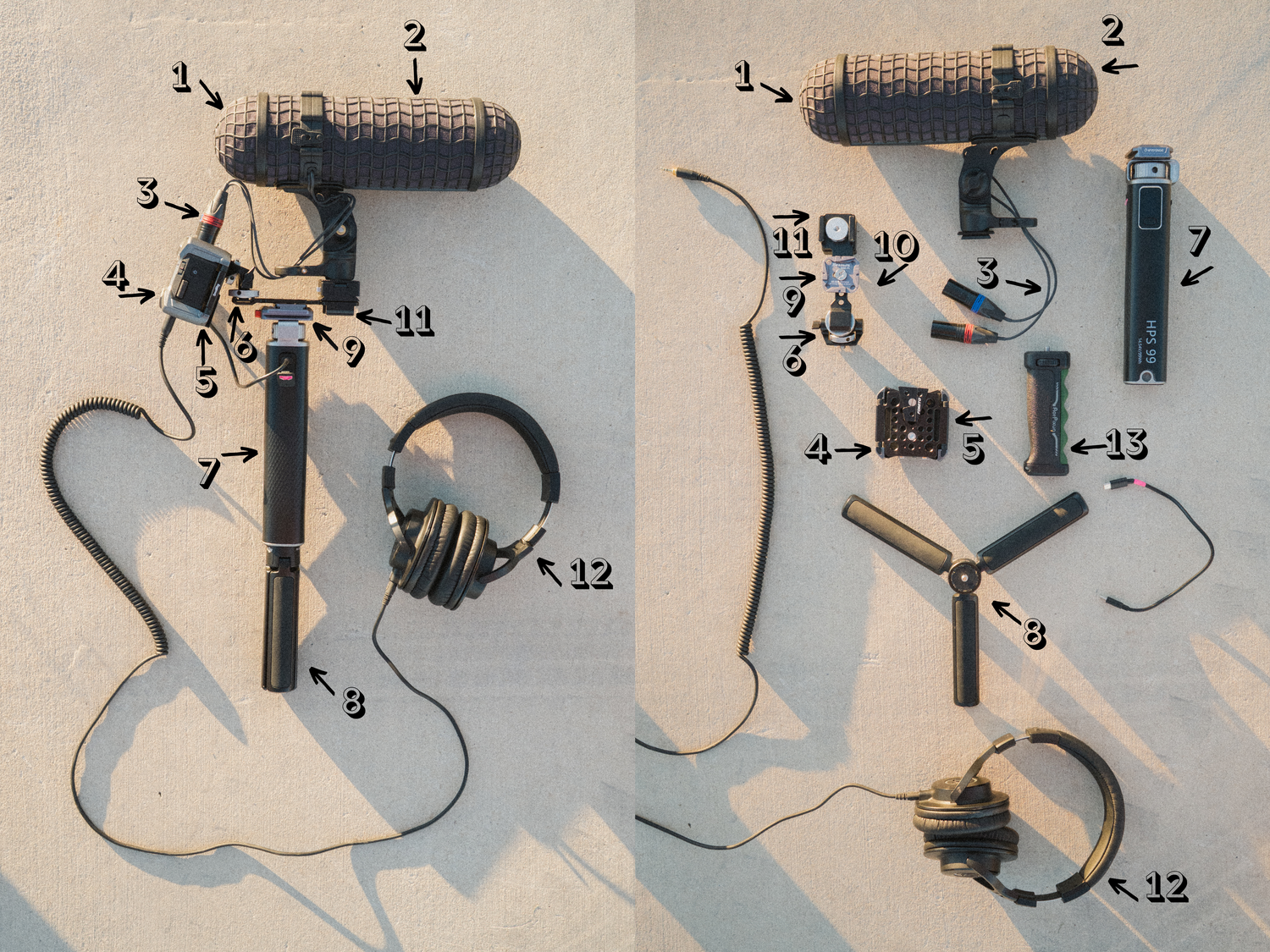 Multiphone Rig Mobile Sound Recording Rig - Southern California Photographer ...